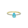 Inner Peace Solitaire Promise Ring