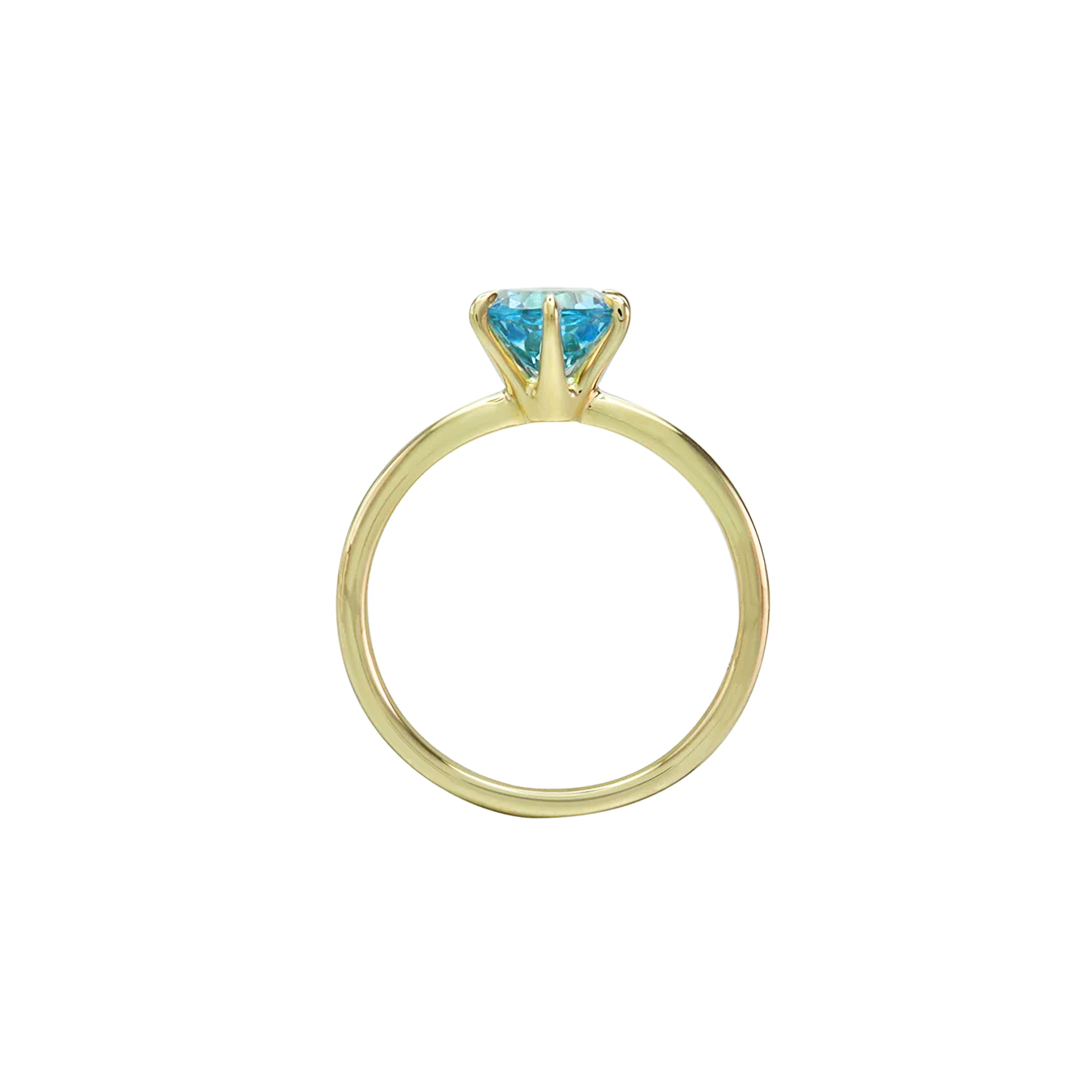 Good Life Blue Topaz Solitaire Ring