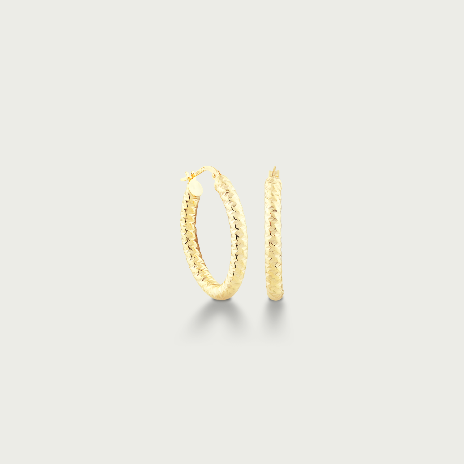 In the Moment Gold Hoop Earrings