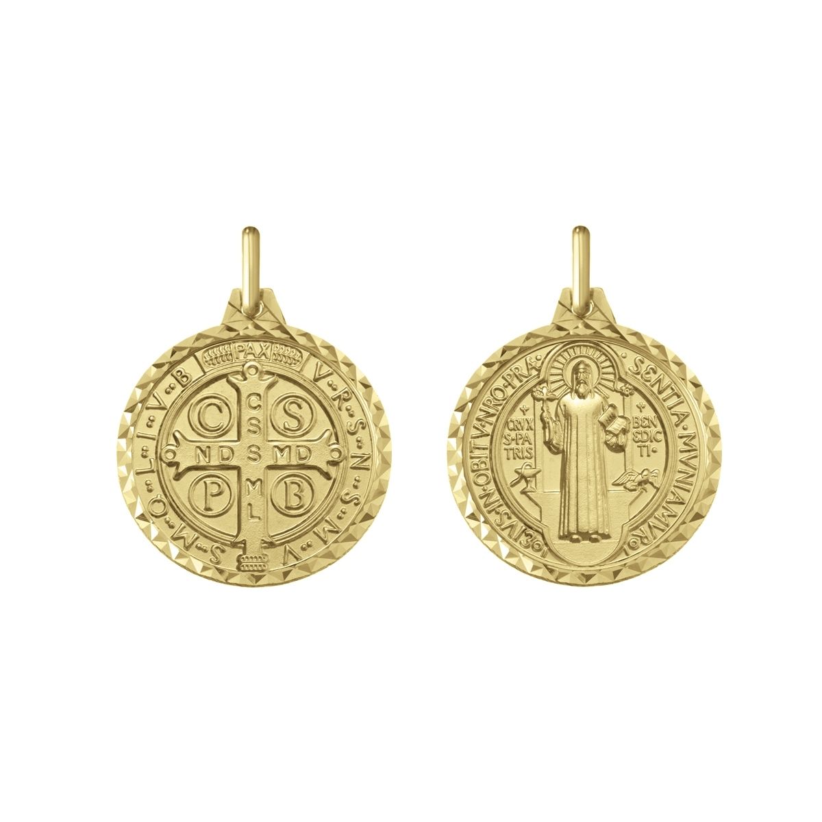 Protection Gold Pendant
