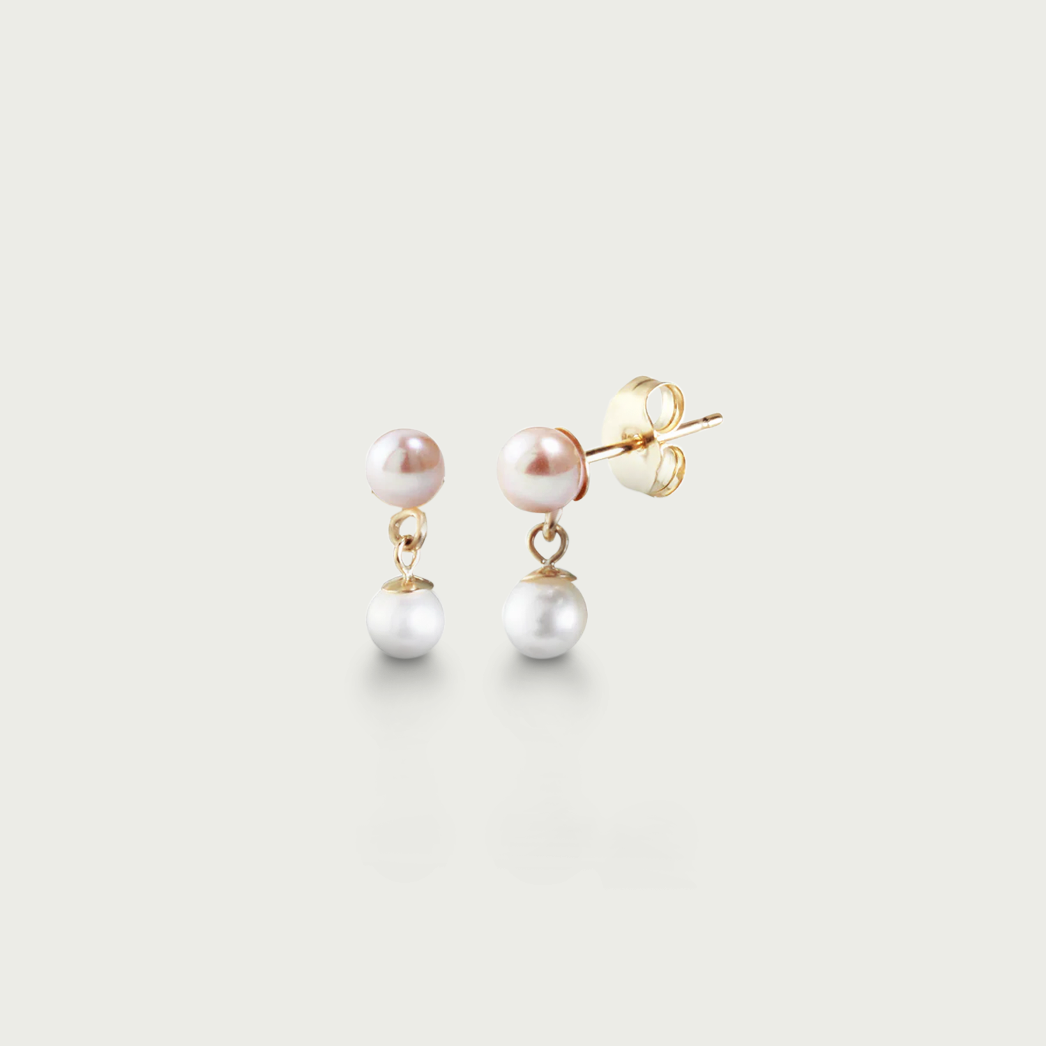 Itty Bitty Pearl Stud Earrings