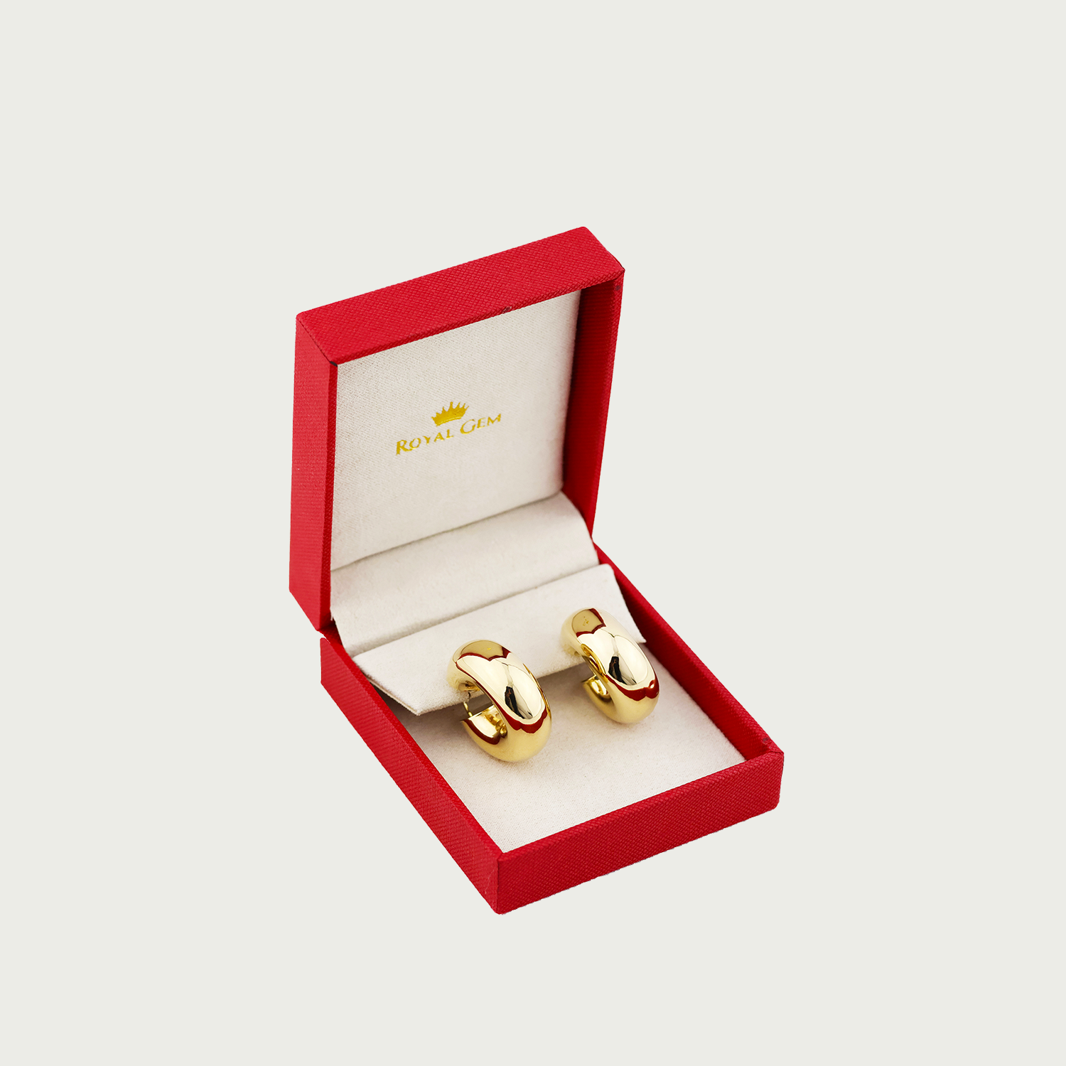 Leading Lady Gold Hoop Earrings