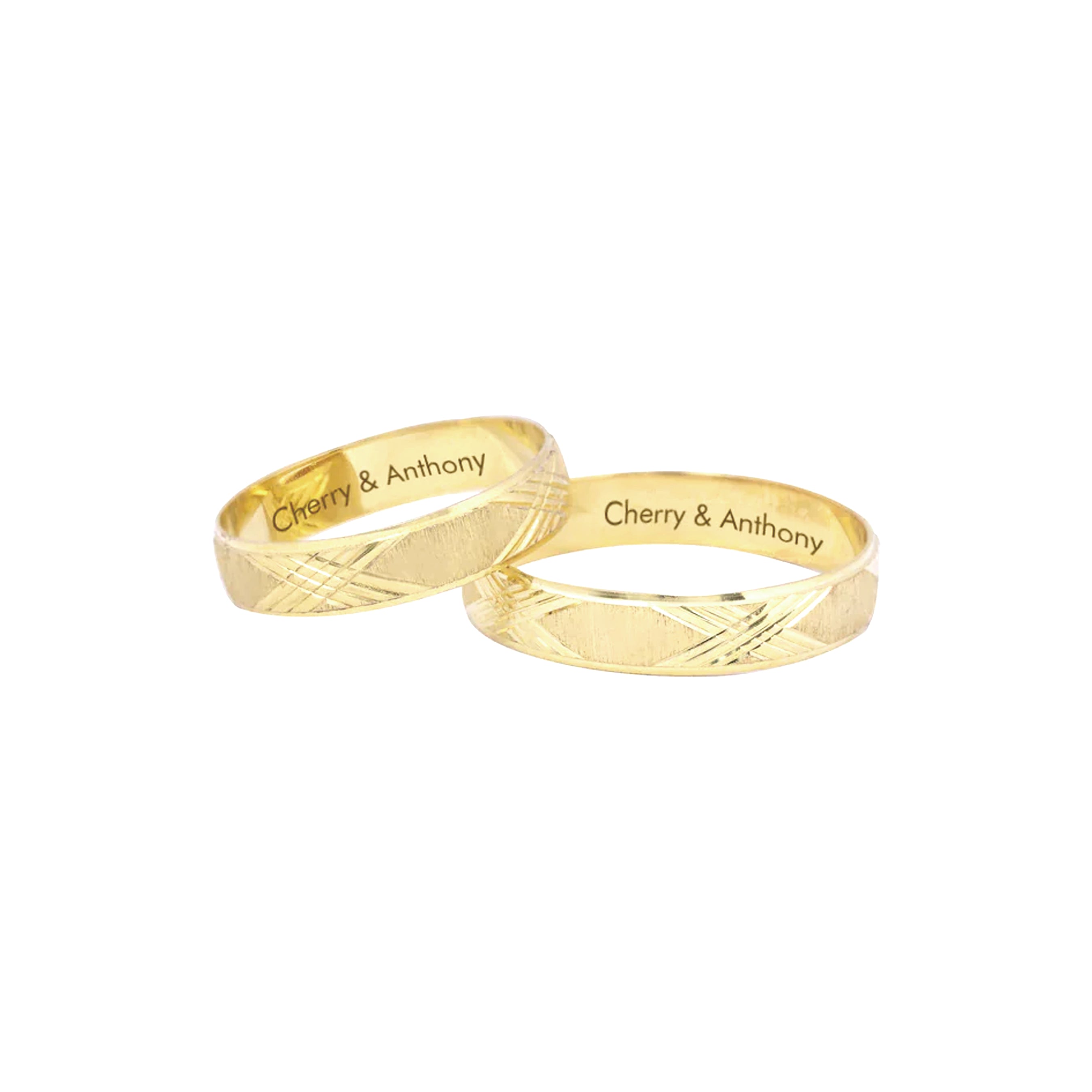 Leto Gold Wedding Ring