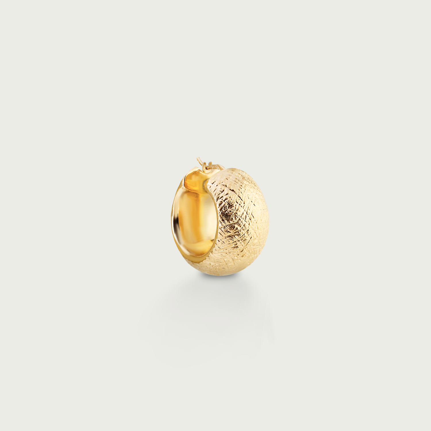 Loud Debut Gold Hoop Earrings