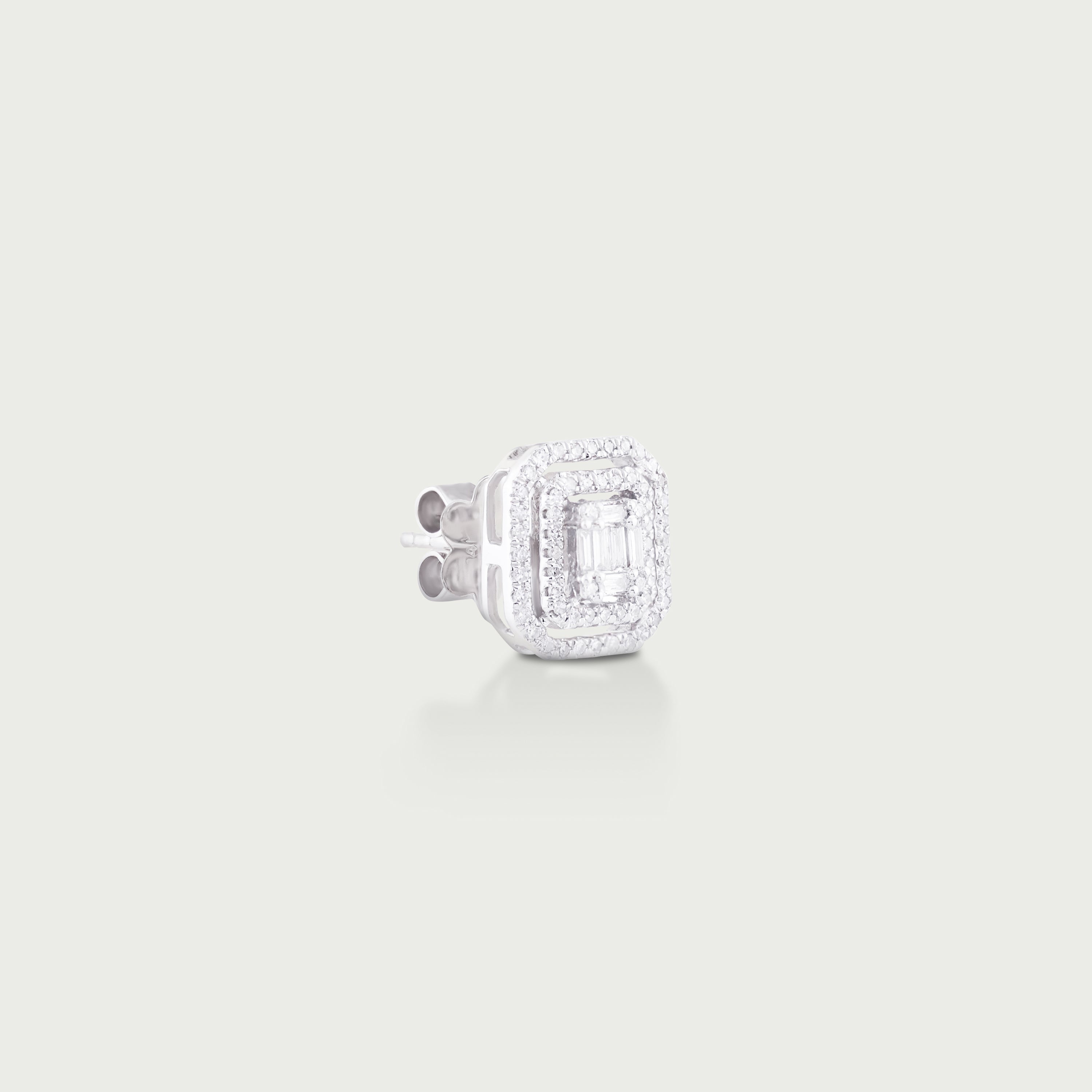 Love Light  Diamond Stud Earrings