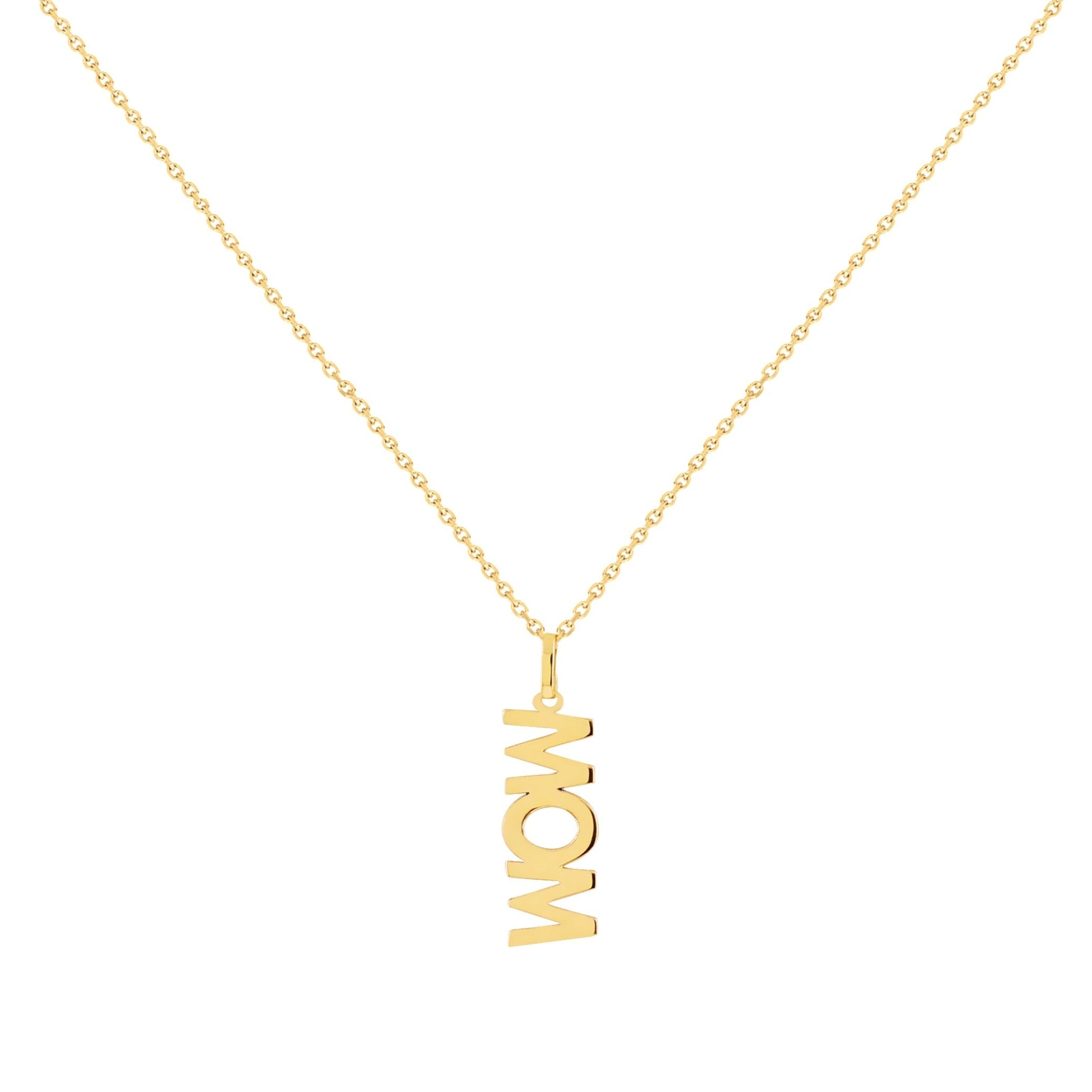 Forever Mom Gold Necklace