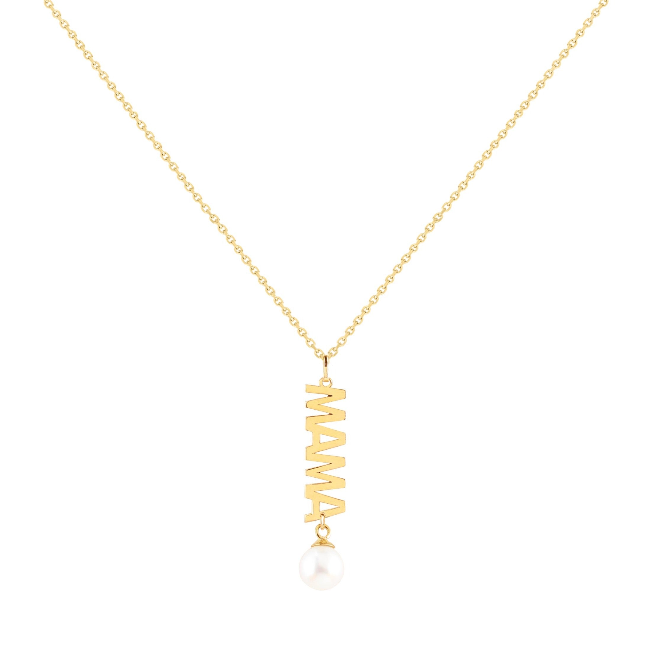Dear Mama Gold Necklace