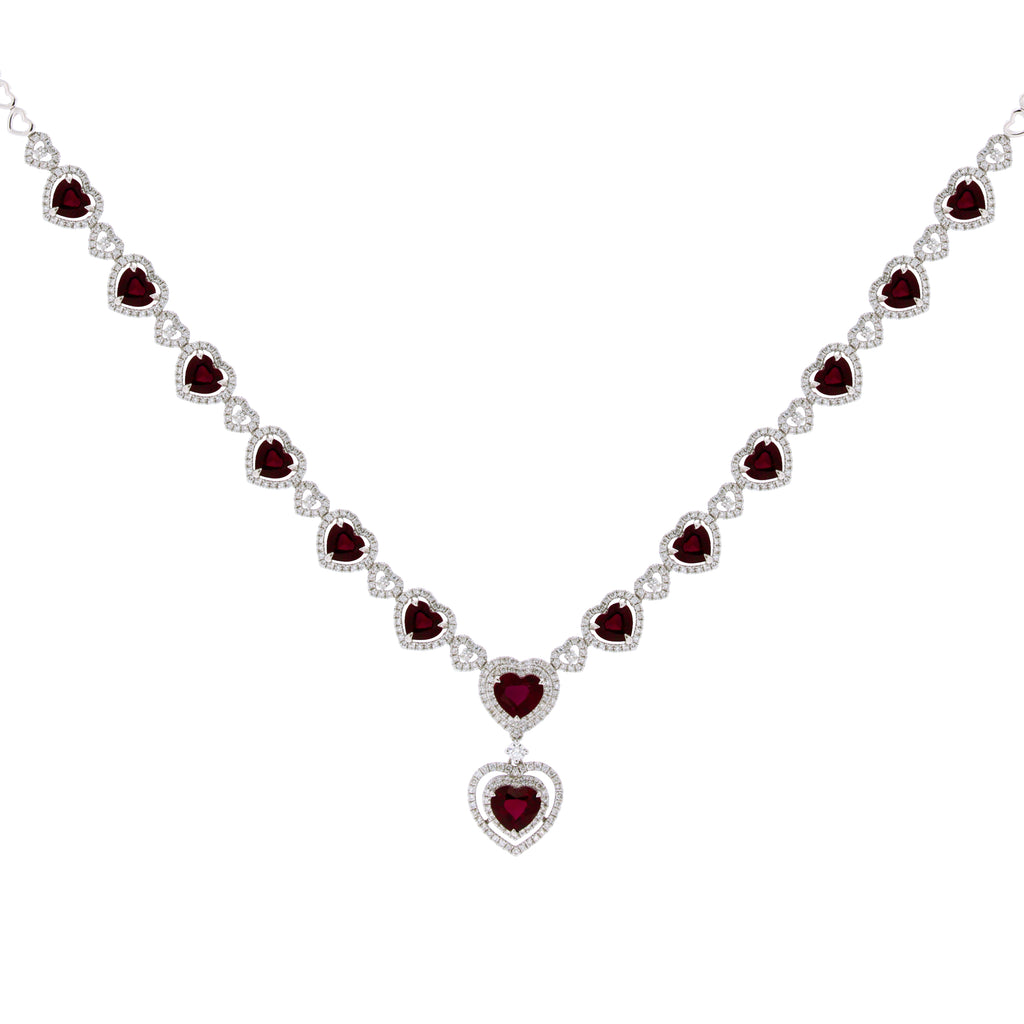 Resplendent Rubies Necklace