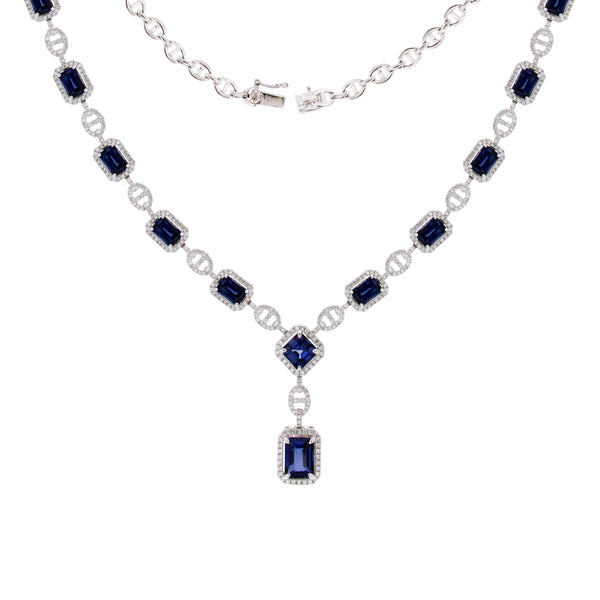 Azure Sapphire Necklace