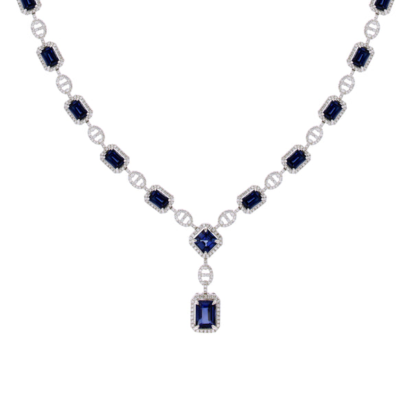 Azure Sapphire Necklace