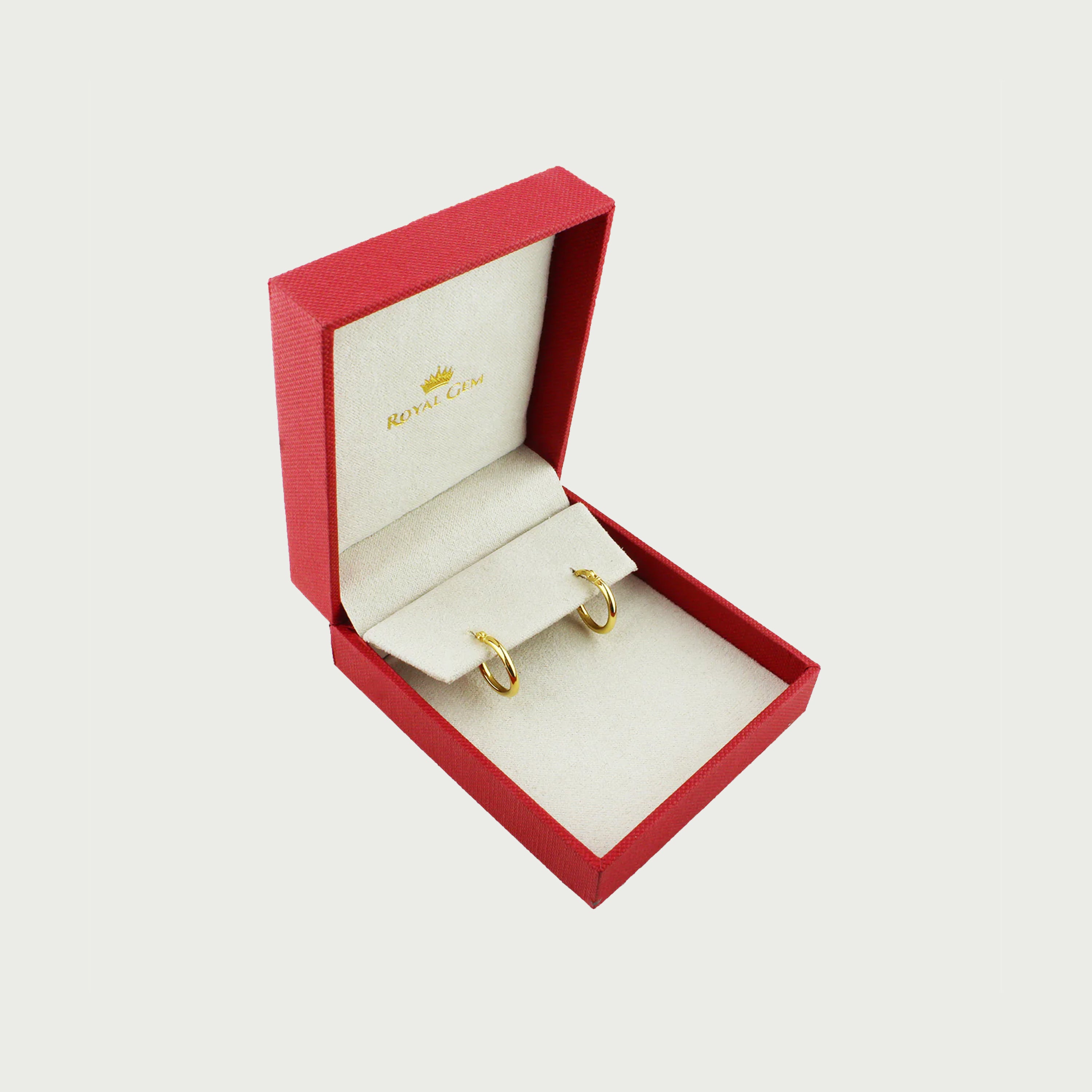 Nine to Fine Gold Hoop Earrings