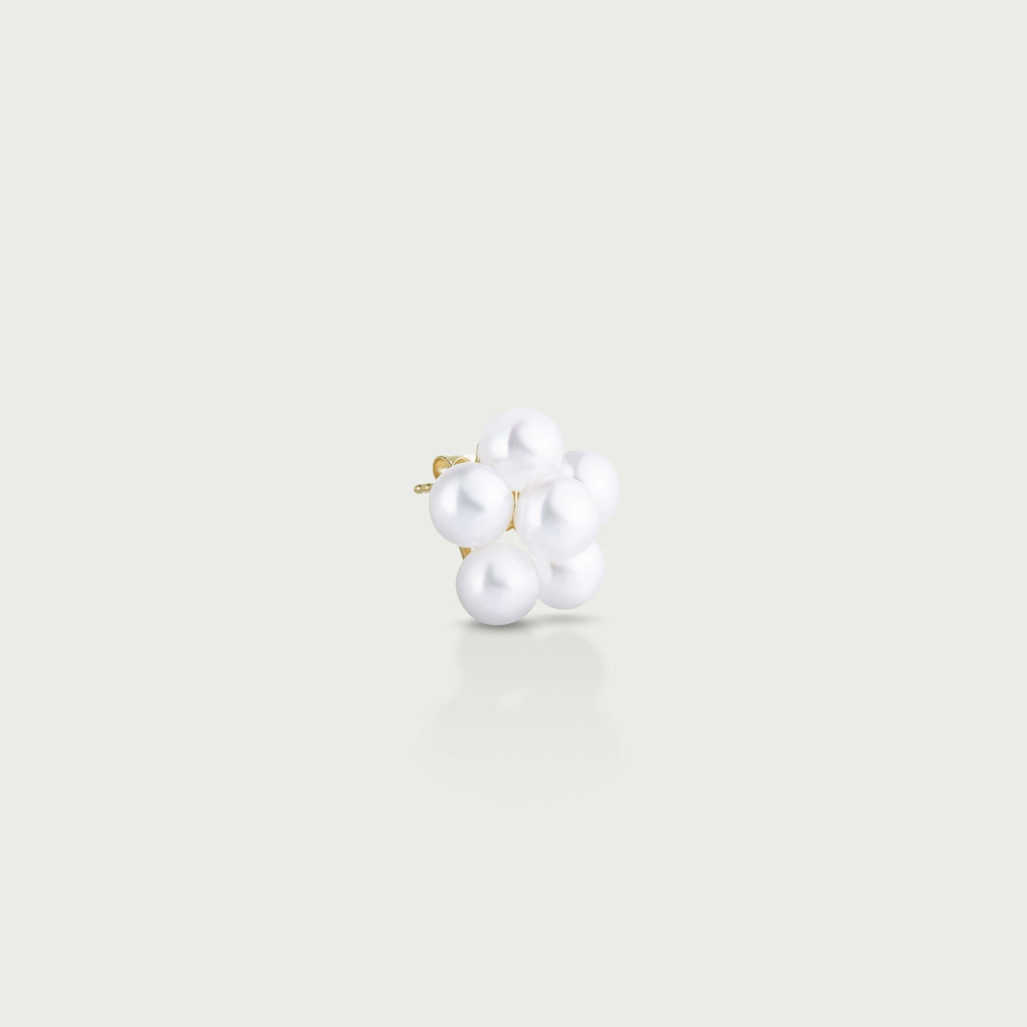 Ocean Deep Six Pearl Stud Earrings