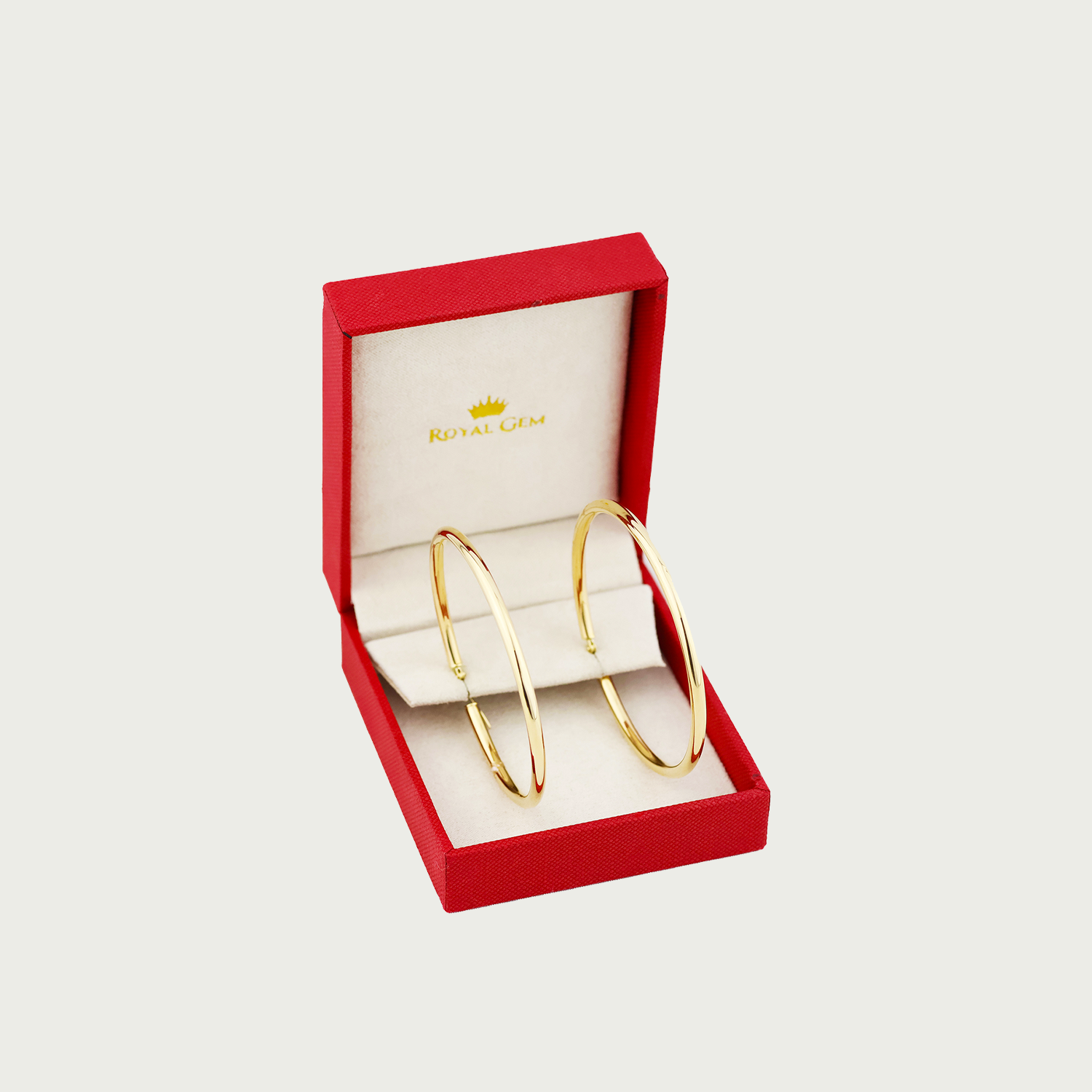 On the Record Gold Hoop Earrings
