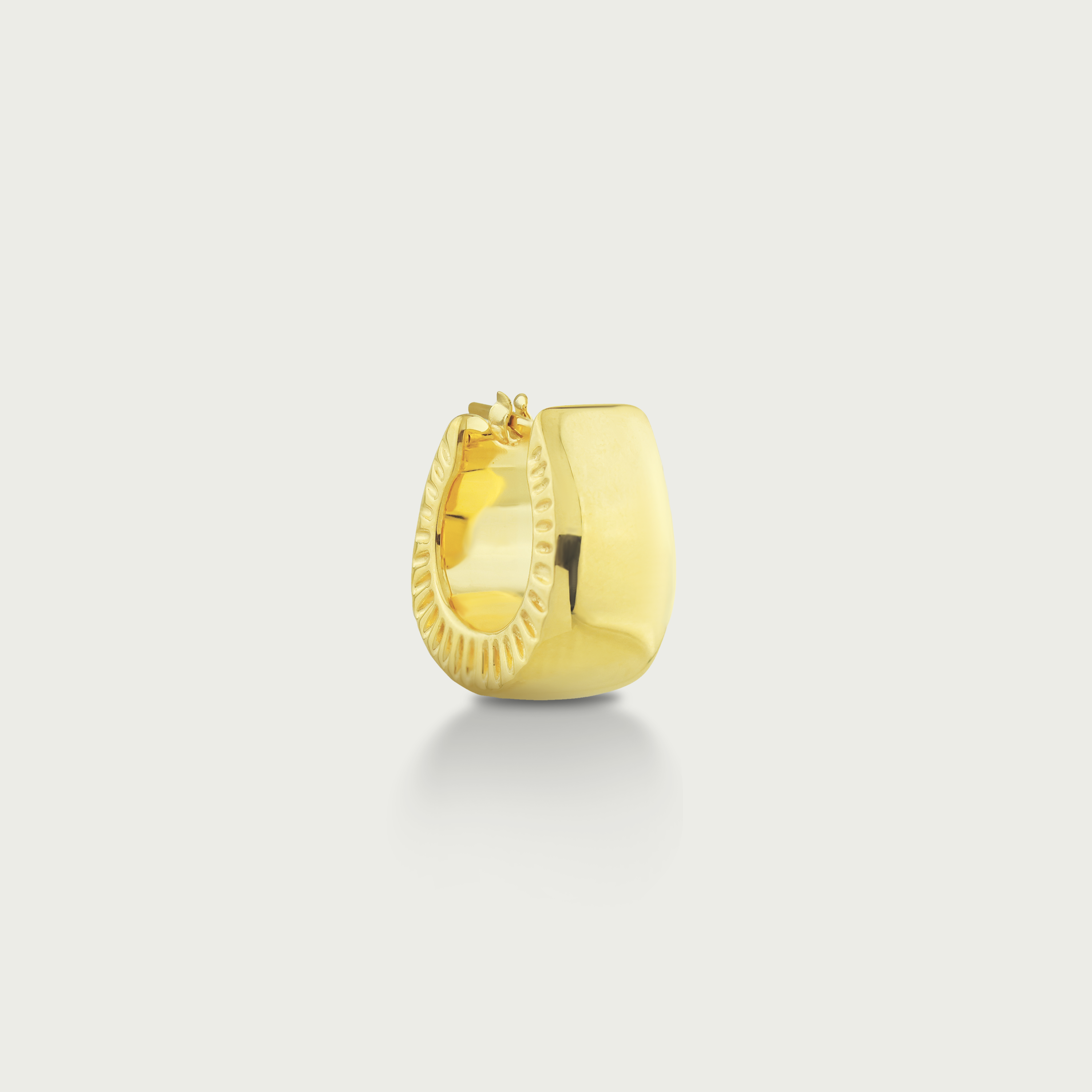 Own the Scene Gold Hoop Earrings