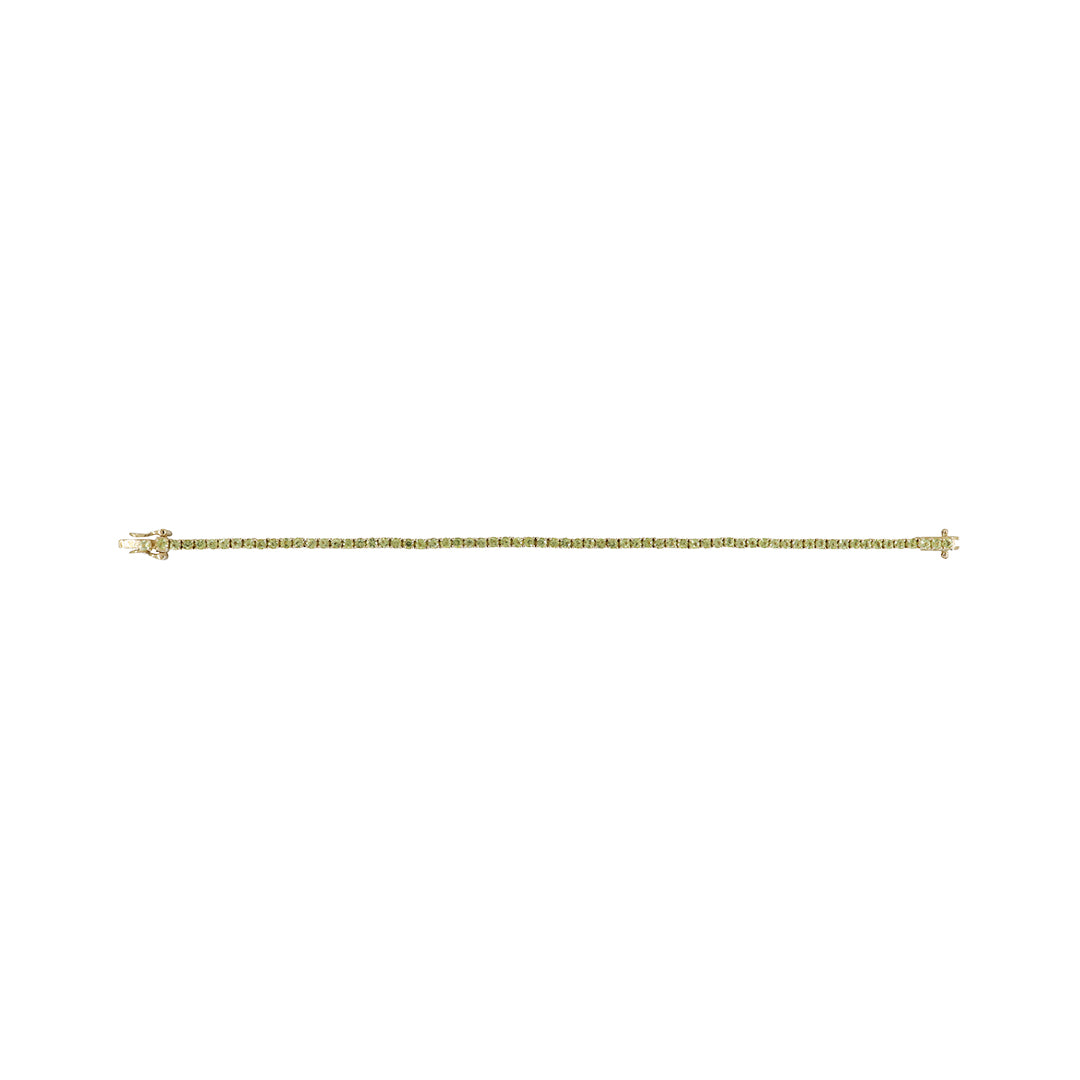This is Major, Major Peridot Bracelet