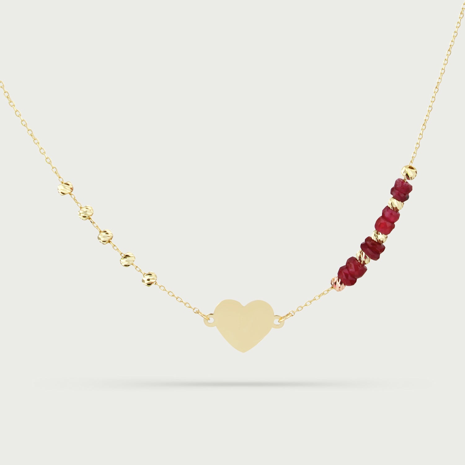 Premiere Heart Ruby Necklace