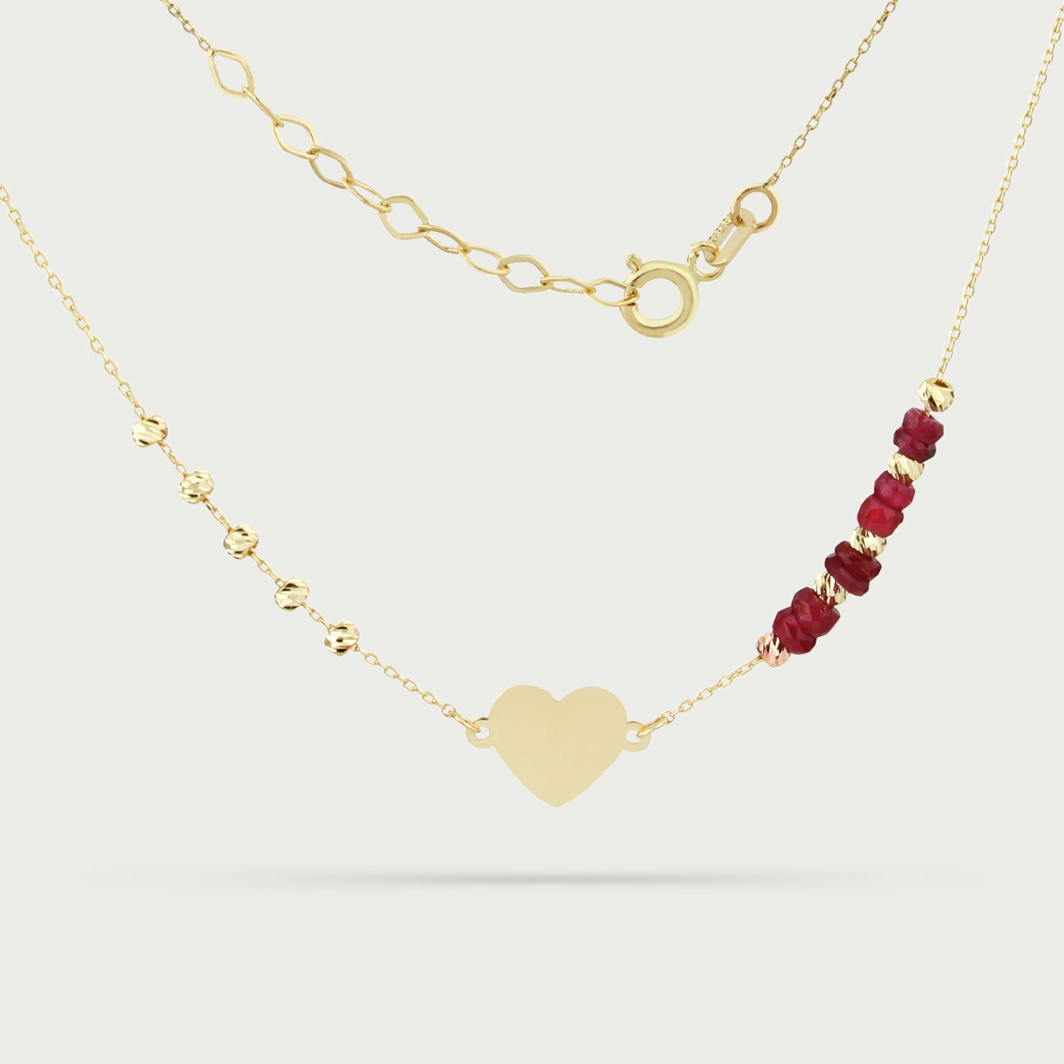 Premiere Heart Ruby Necklace