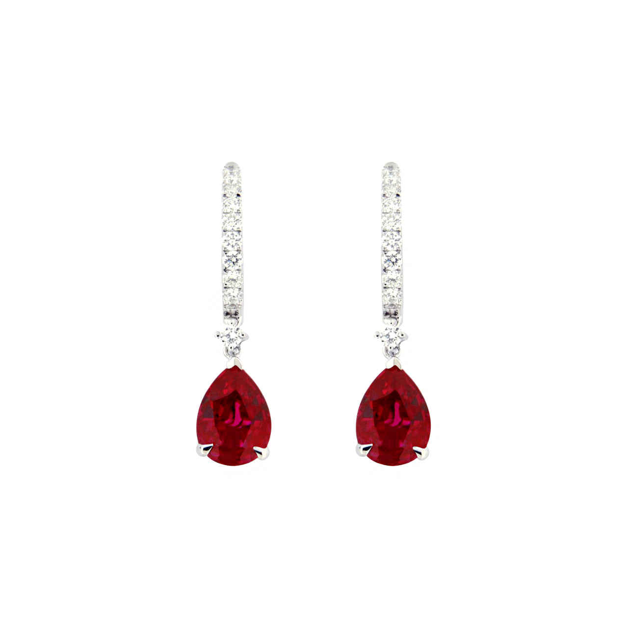 Classic Allure Gemstone Dangling Earrings