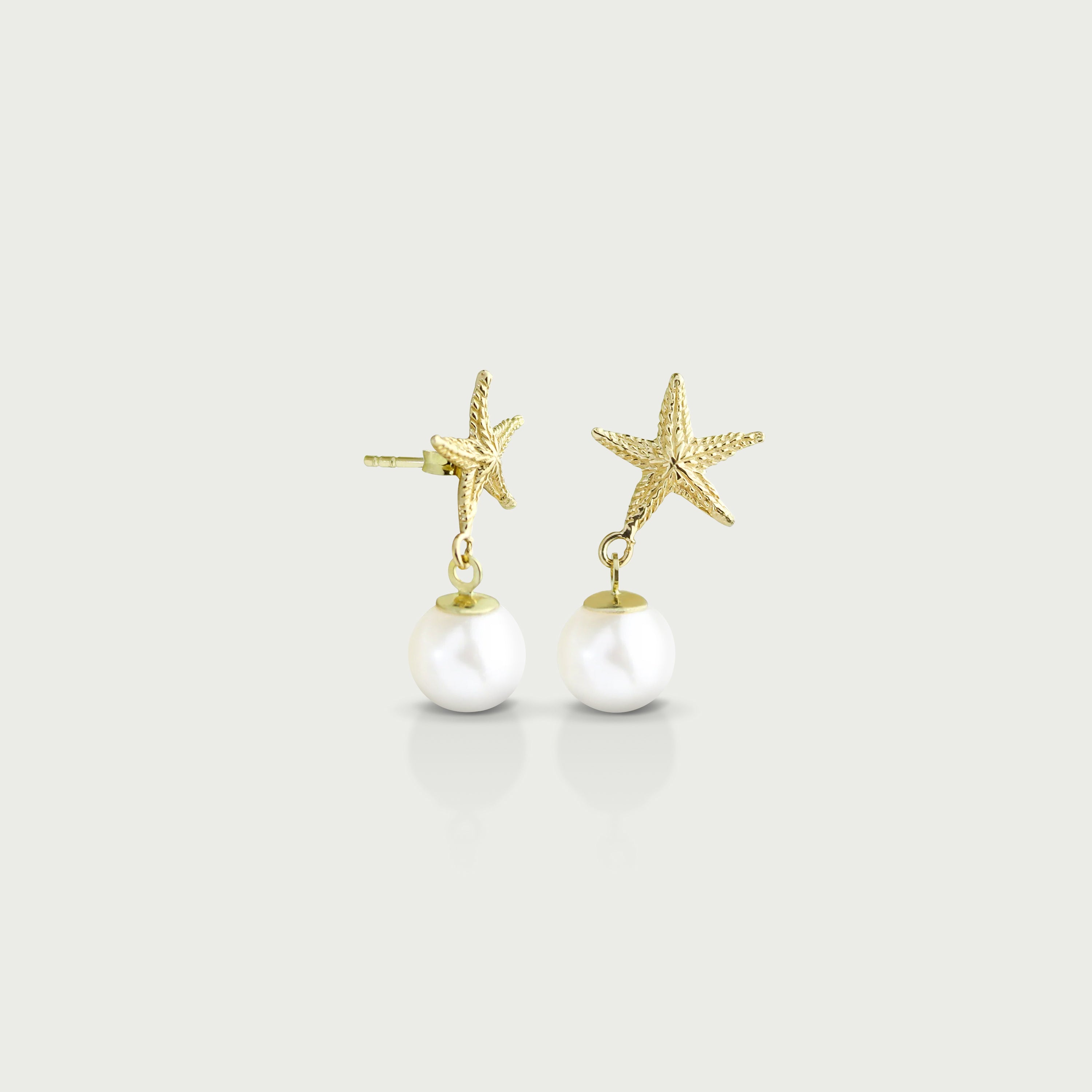 Seaside Escape Pearl Dangling Earrings