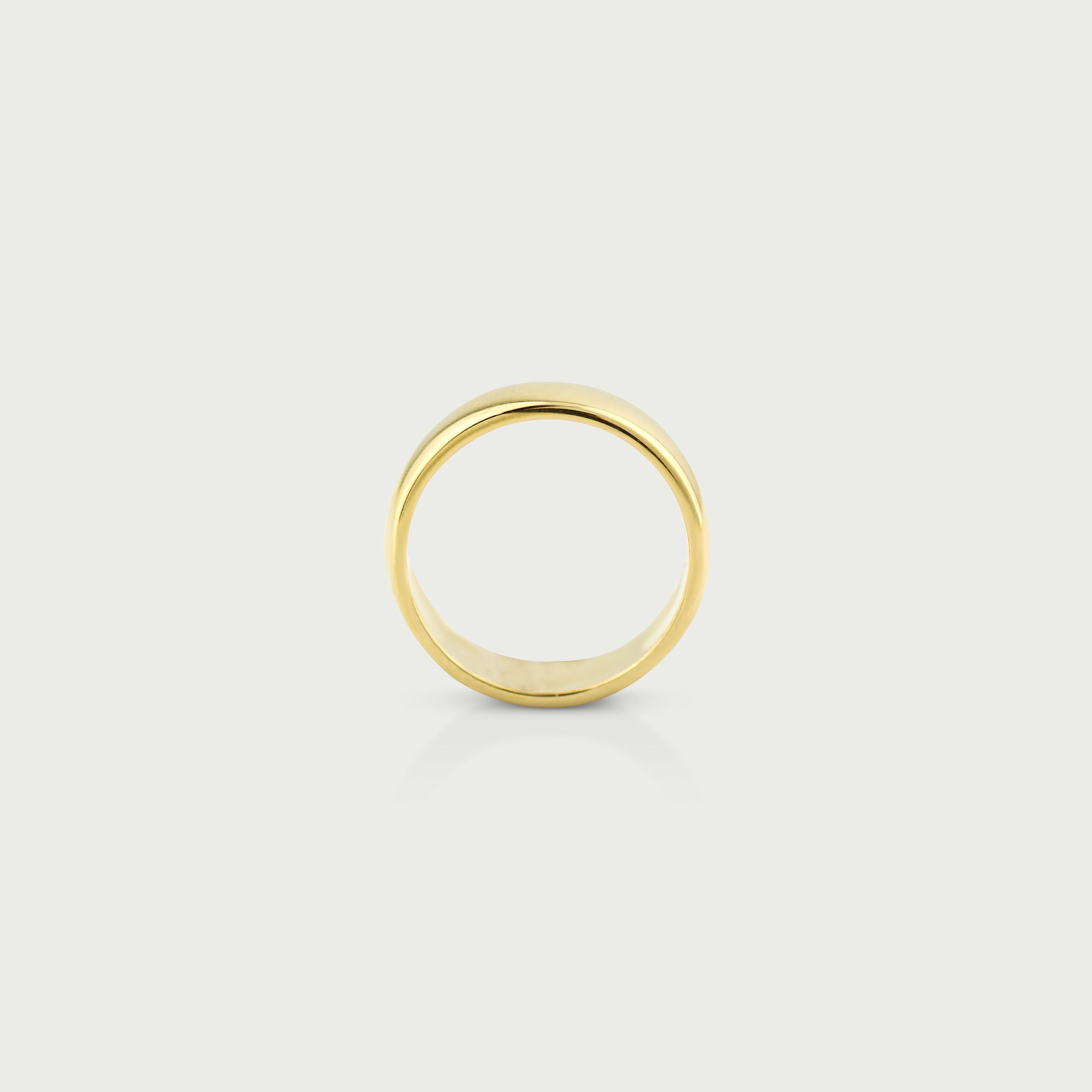 Self Introduction Gold Ring