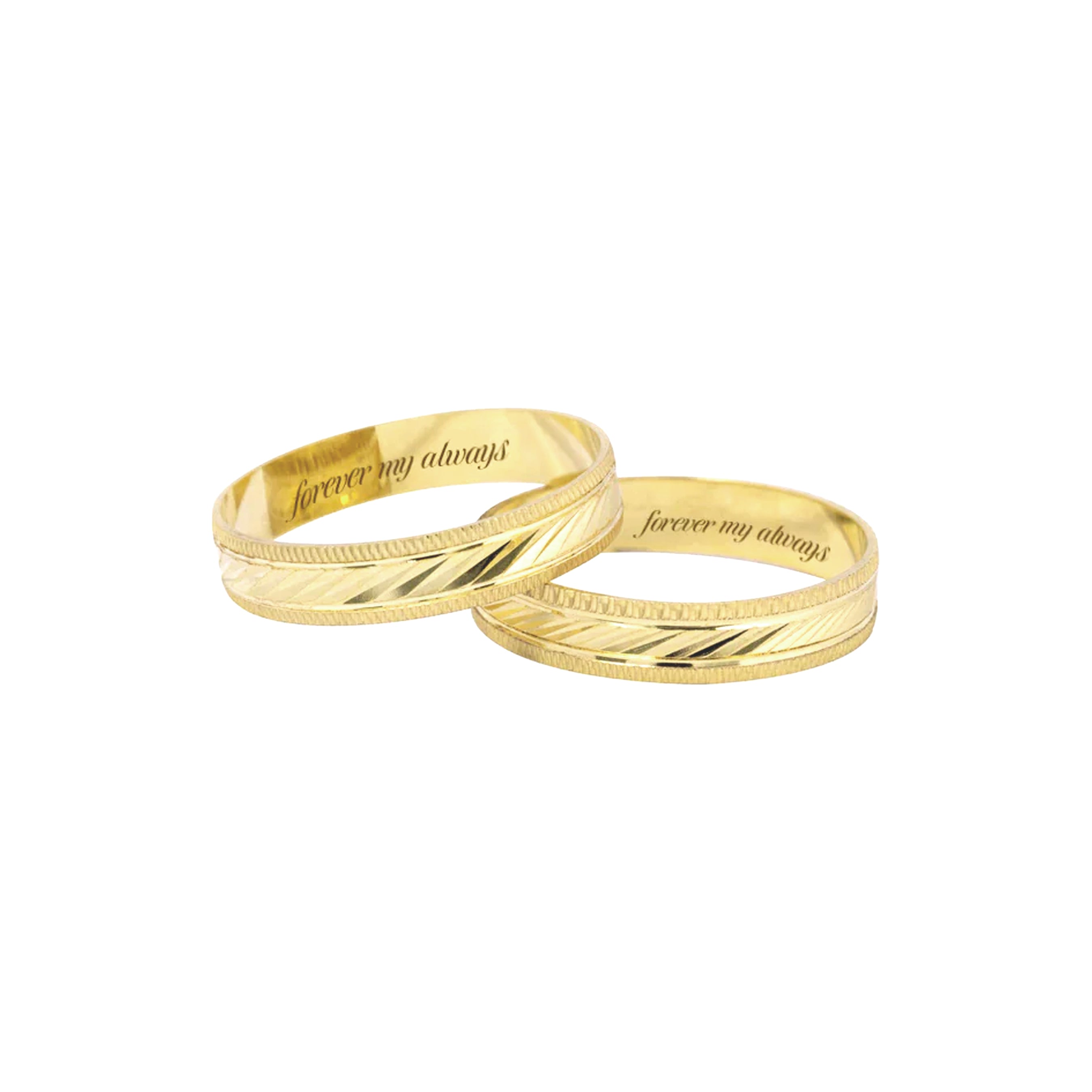 Semele Gold Wedding Ring