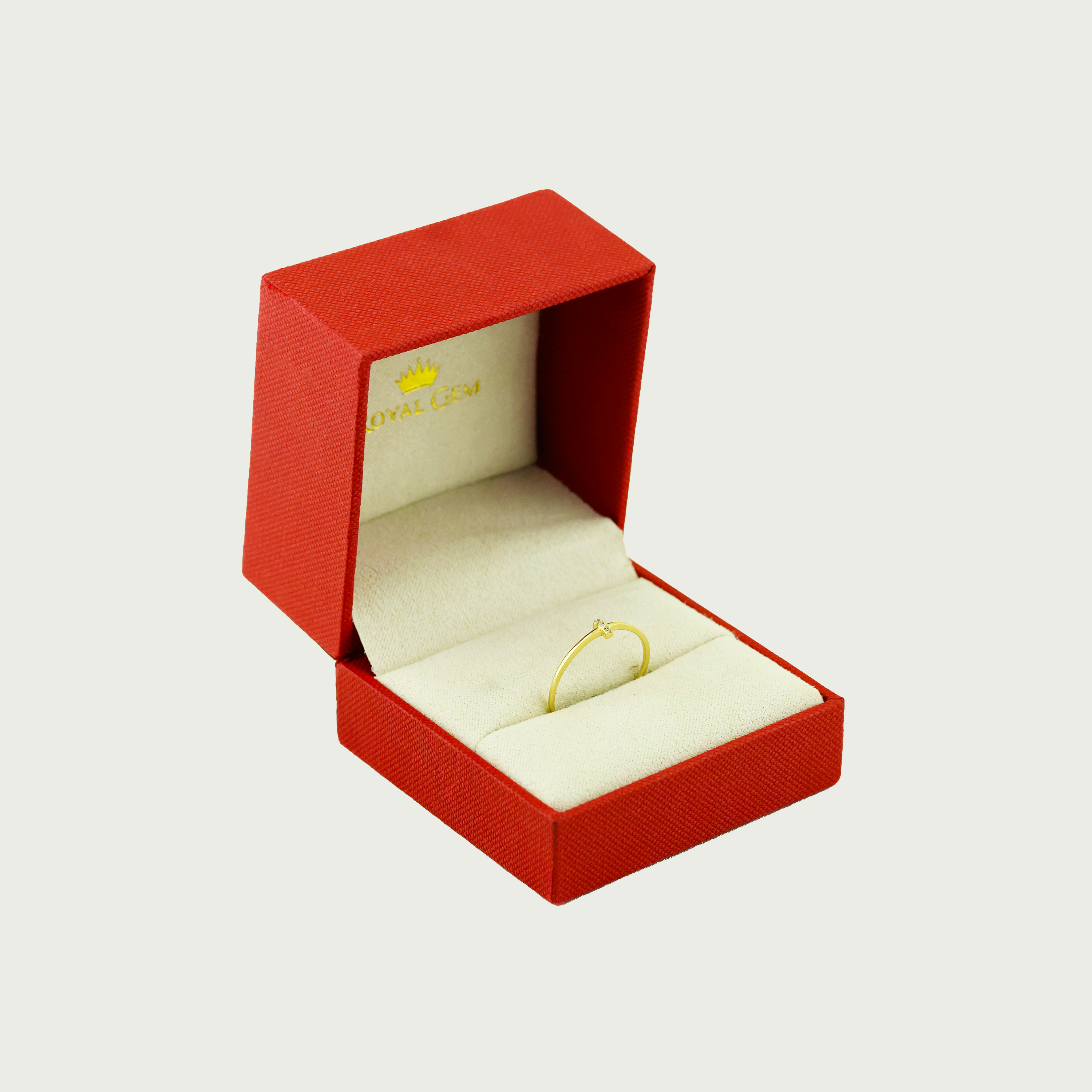 Sleek Move Three Gold Ring