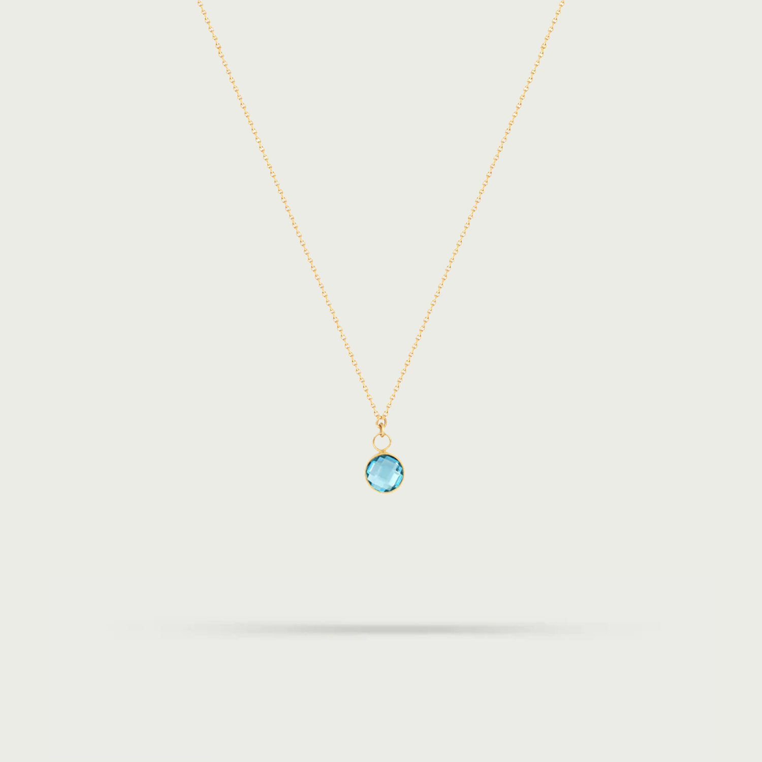 Spectrum Charm Gemstone Necklace