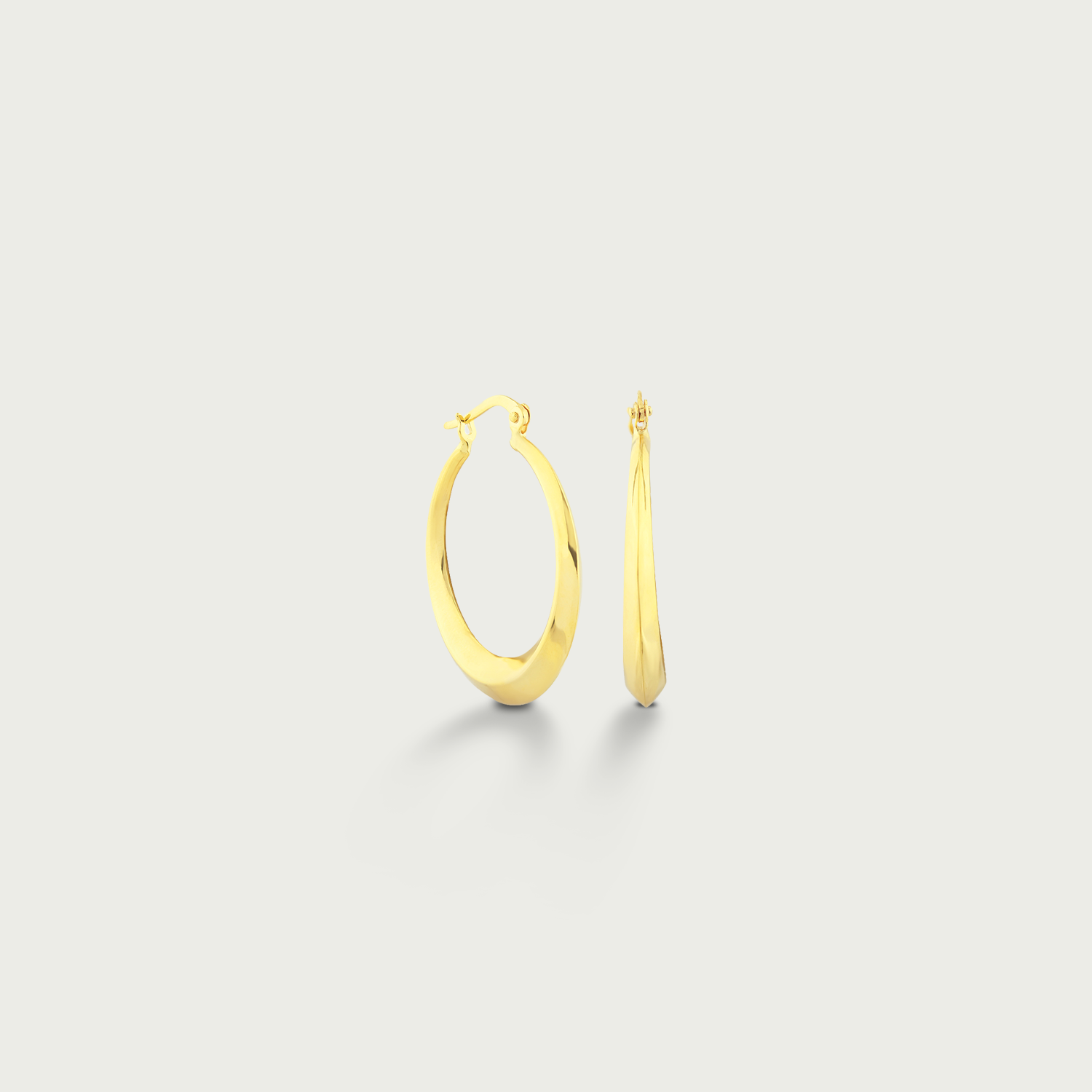 Spotlight On You Gold Hoop Earrings