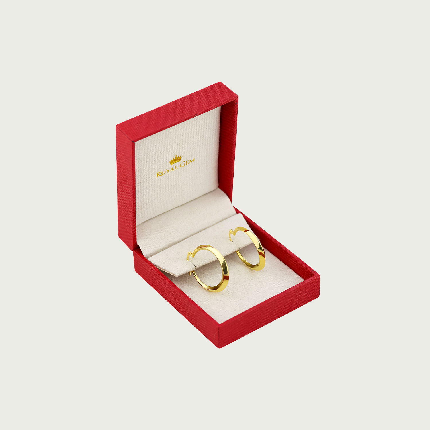 Spotlight On You Gold Hoop Earrings
