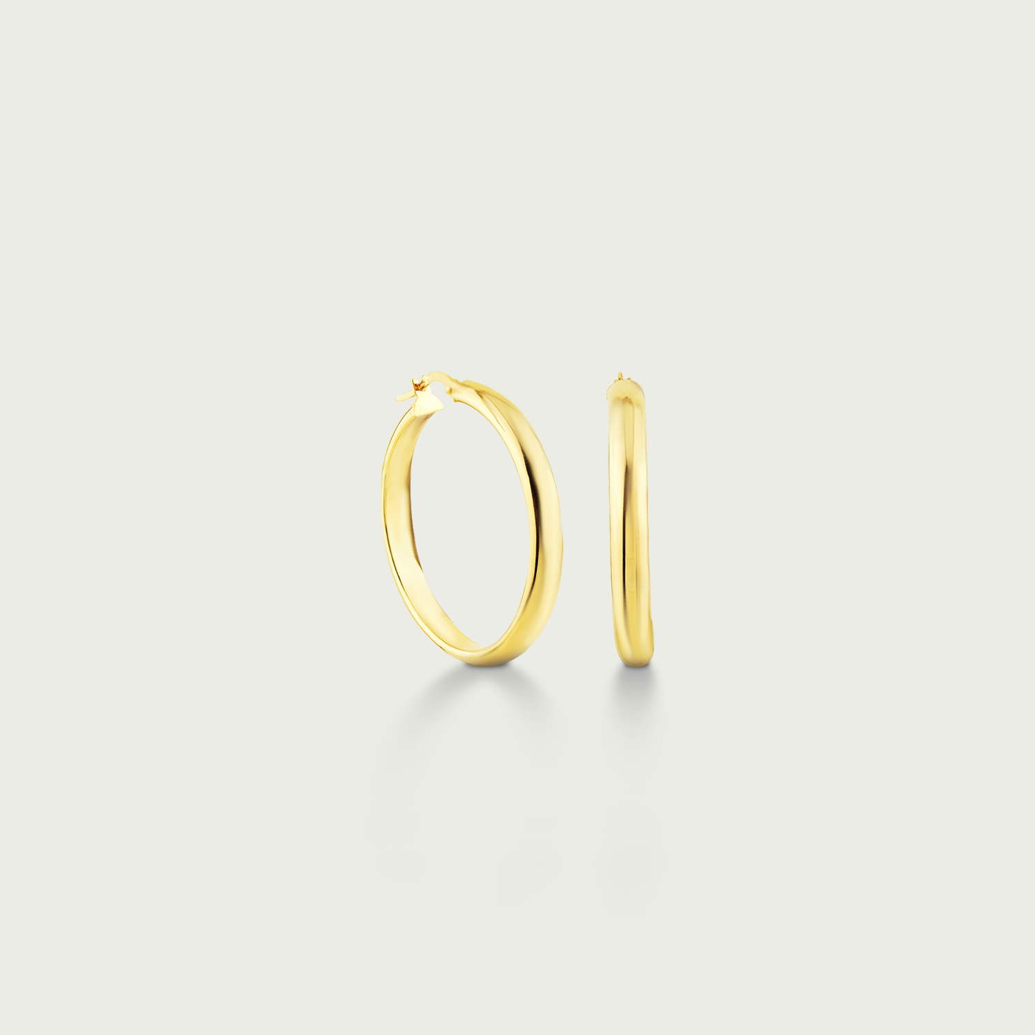 Spotlight Moment Gold Hoop Earrings