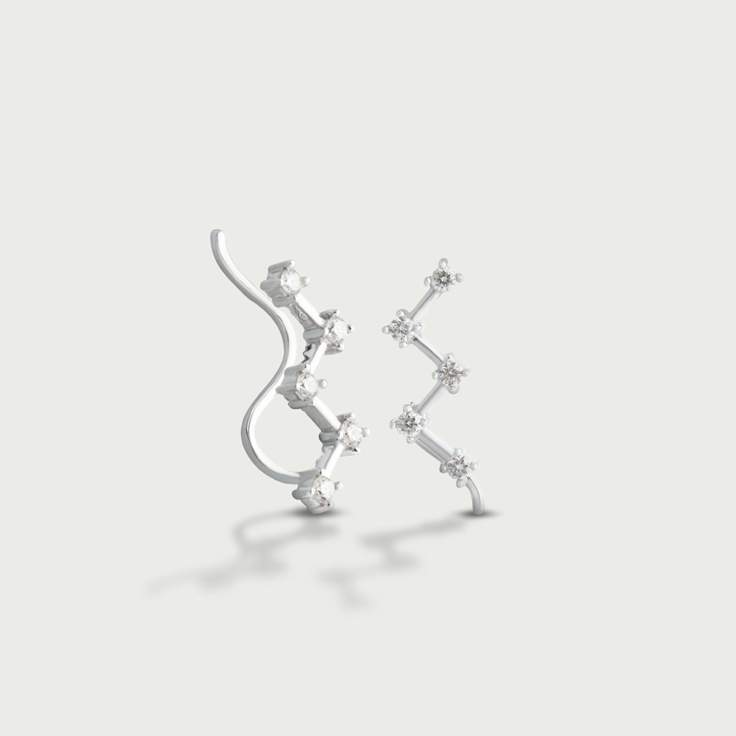 Stars in the Night Diamond Crawler Earrings