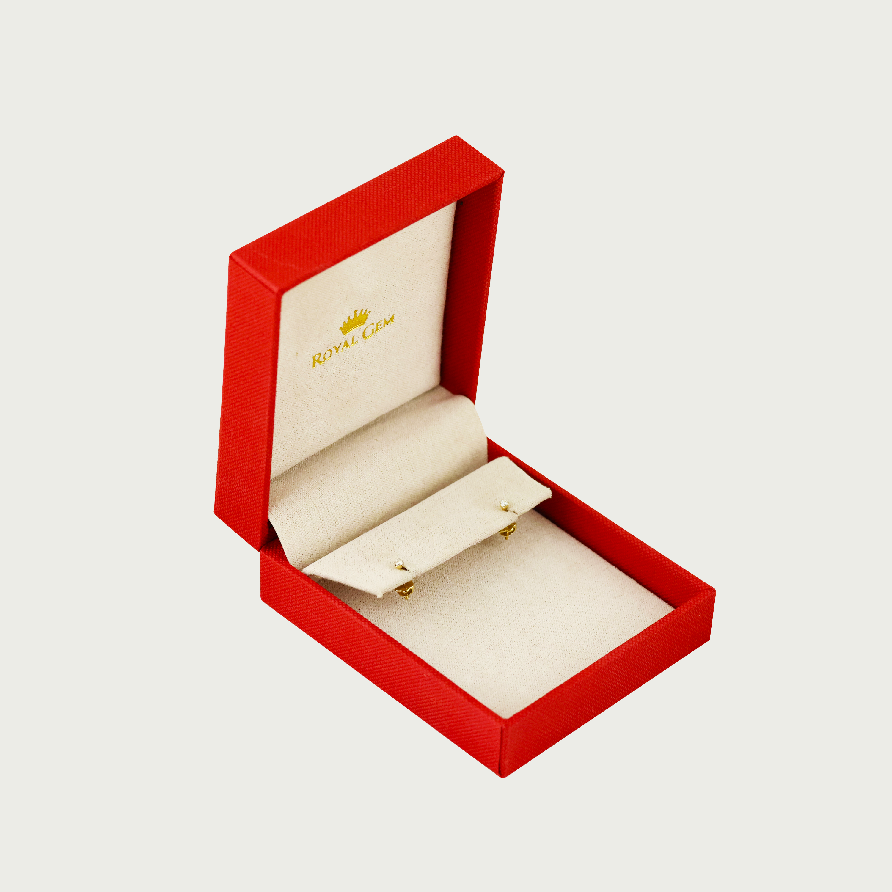 Stellar Solitude Bloom Diamond Stud Earrings