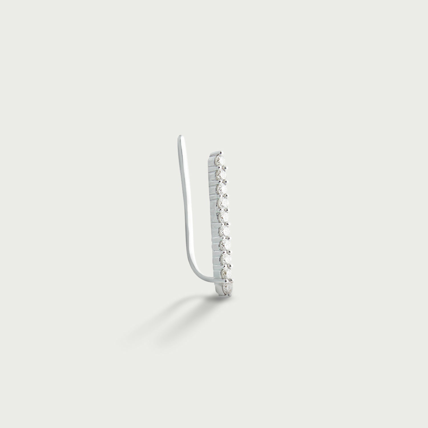 Strand Symphony Diamond Crawler Earrings