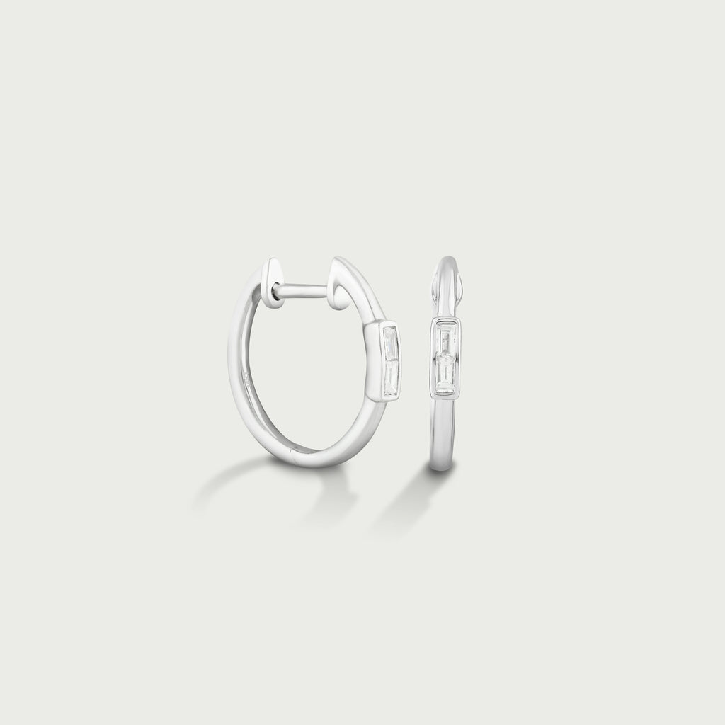 Sultry Cascade Hoop Earrings