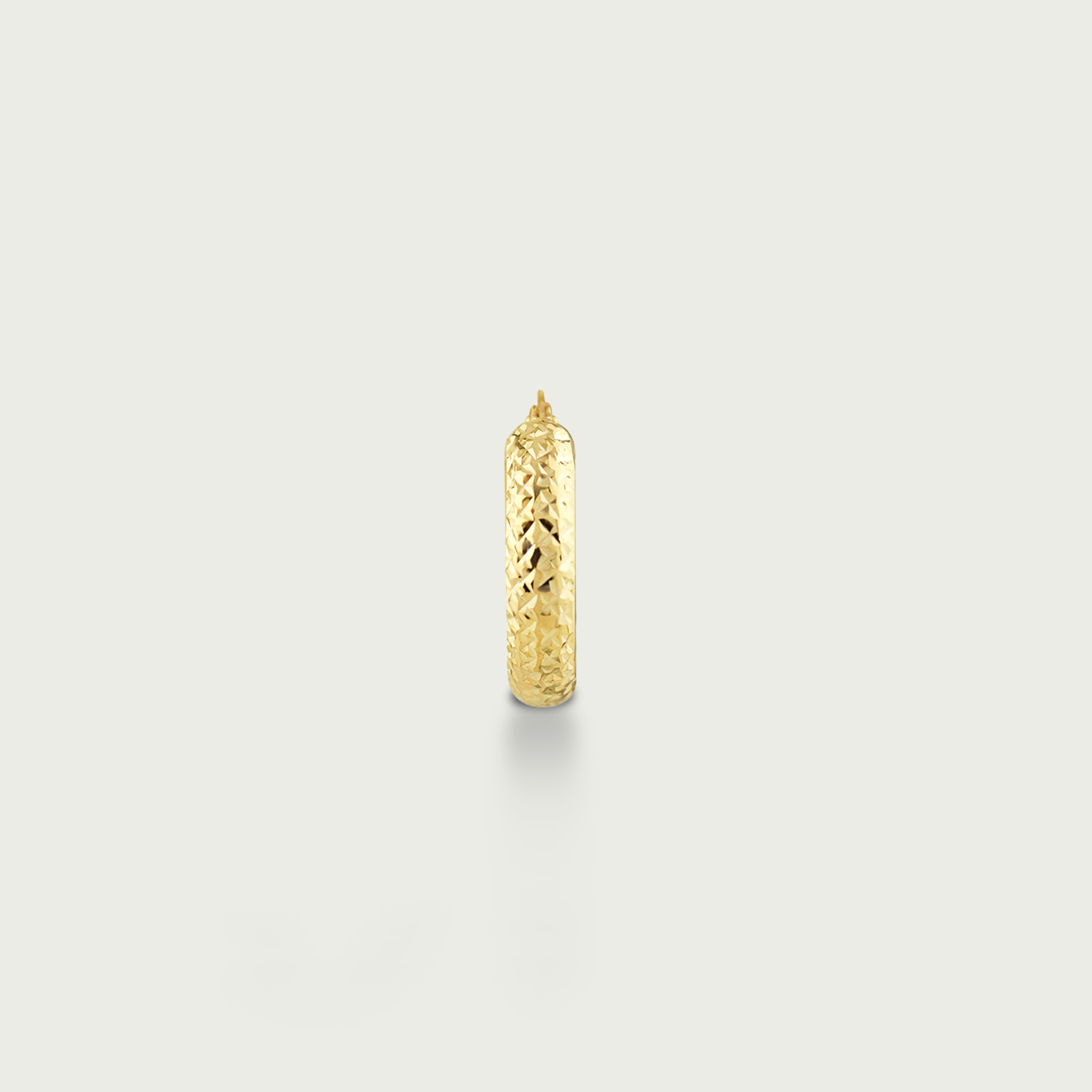 Swift Loop Gold Hoop Earrings