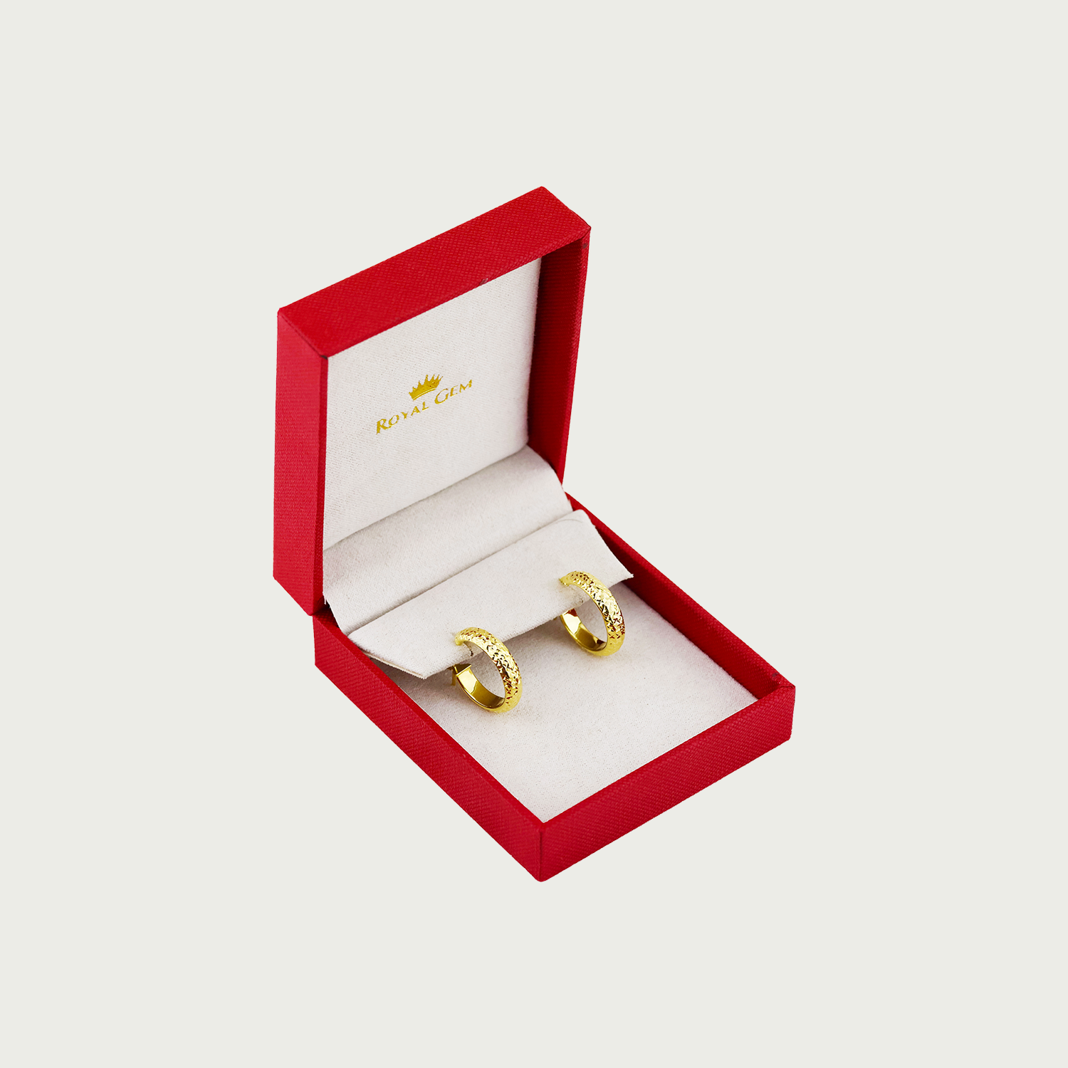 Swift Loop Gold Hoop Earrings