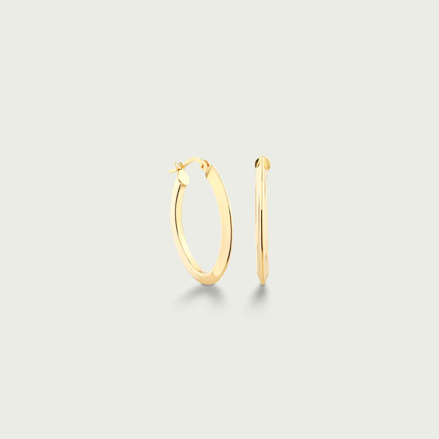 The Solo Act Gold Hoop Earrings