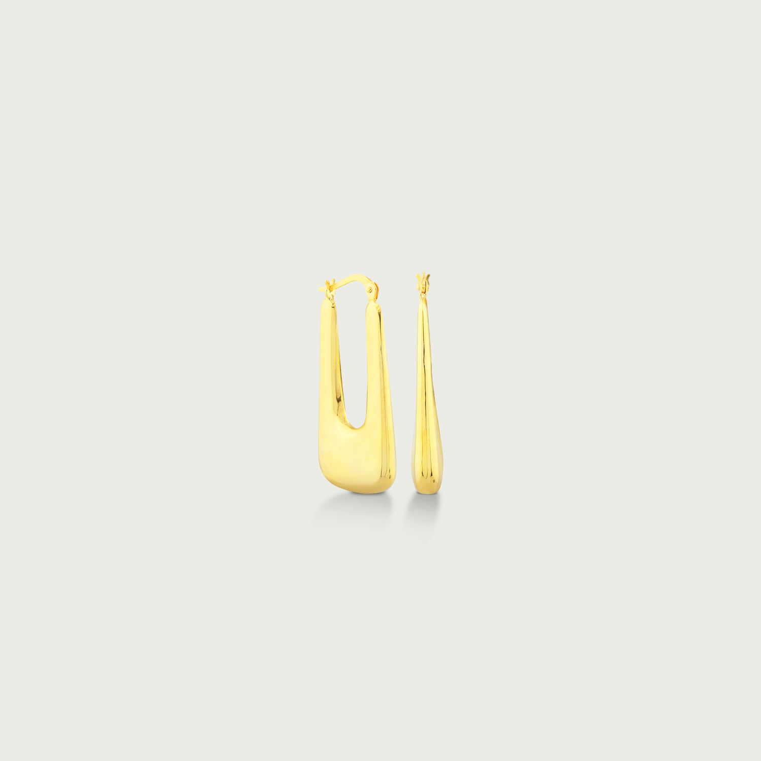 The Spotlight Edit Gold Hoop Earrings