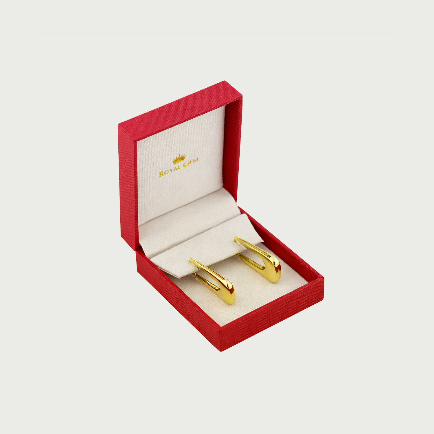 The Spotlight Edit Gold Hoop Earrings