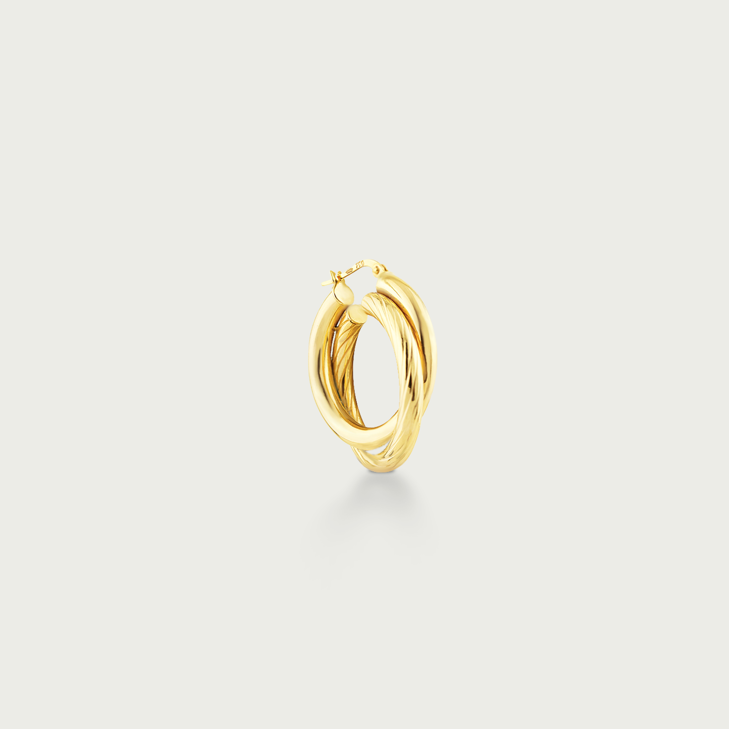 The Spotlight Gold Hoop Earrings