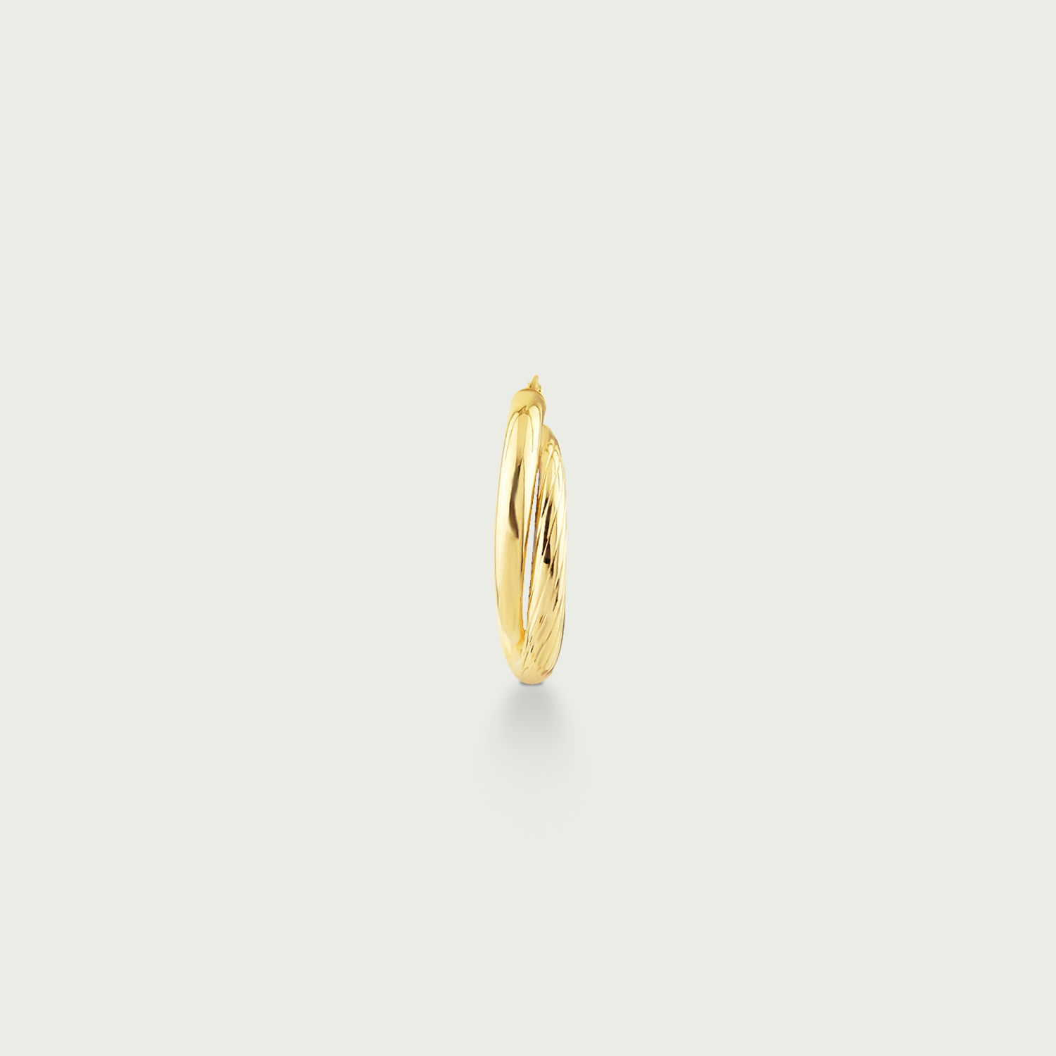 The Spotlight Gold Hoop Earrings
