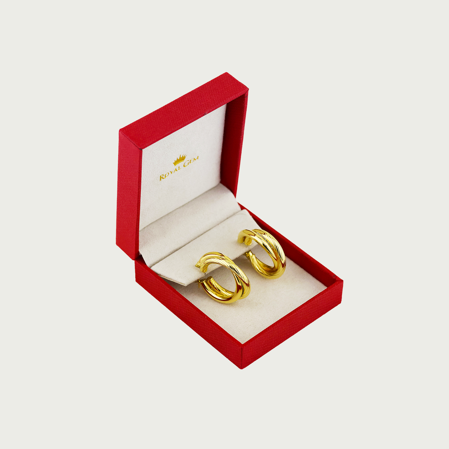 The Spotlight Gold Hoop Earrings