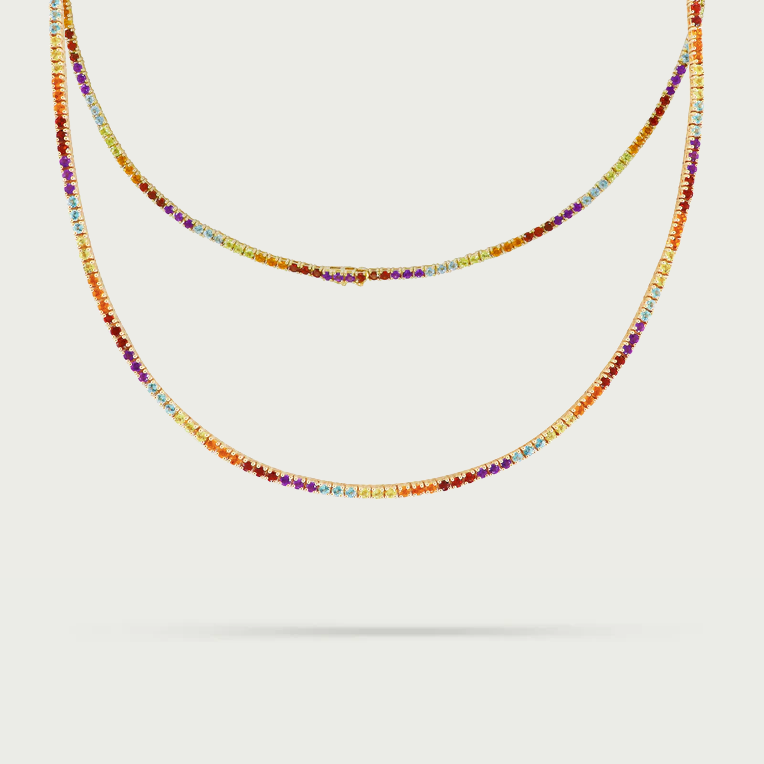 This is Major, Major Rainbow Necklace