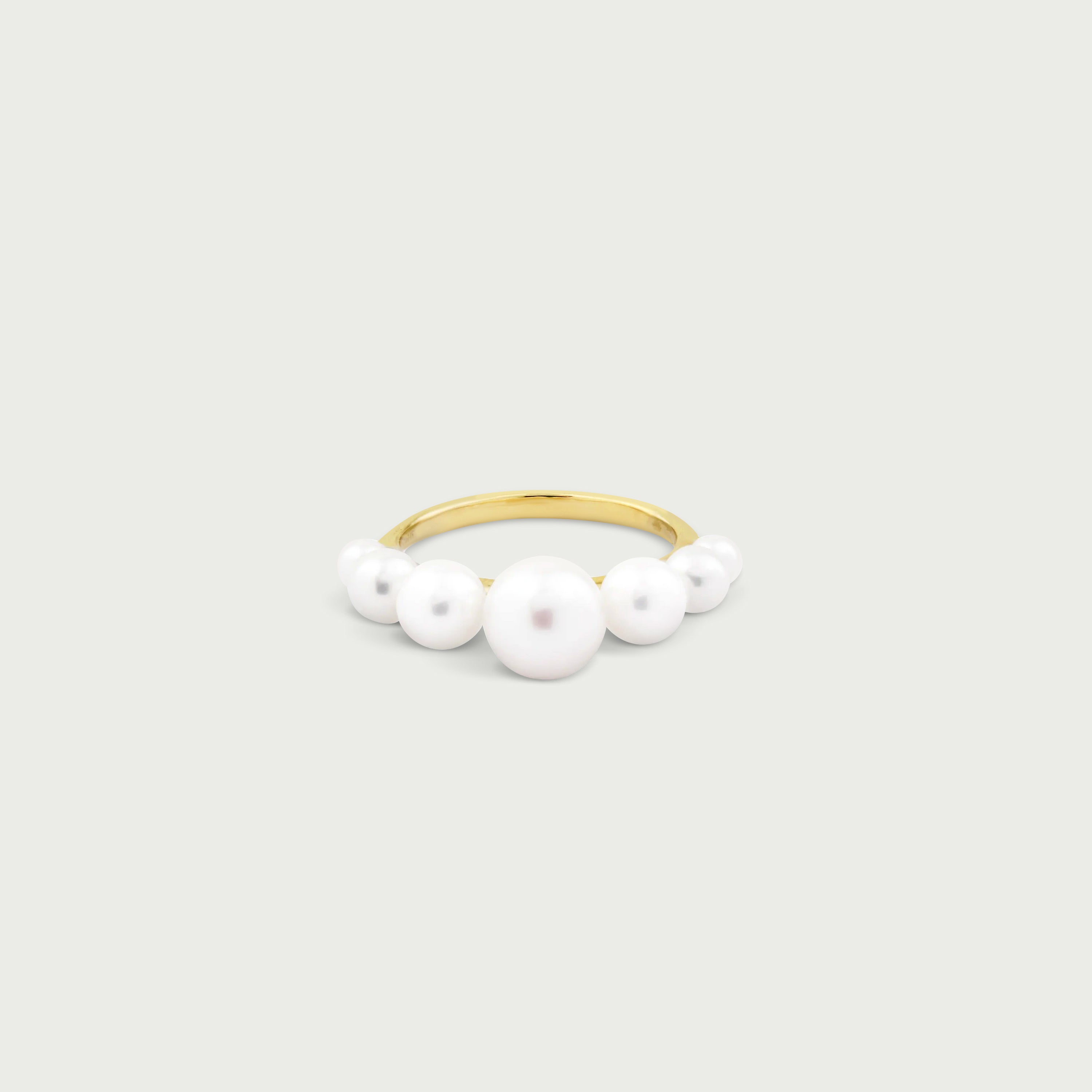 Tidal Treasures Pearl Ring