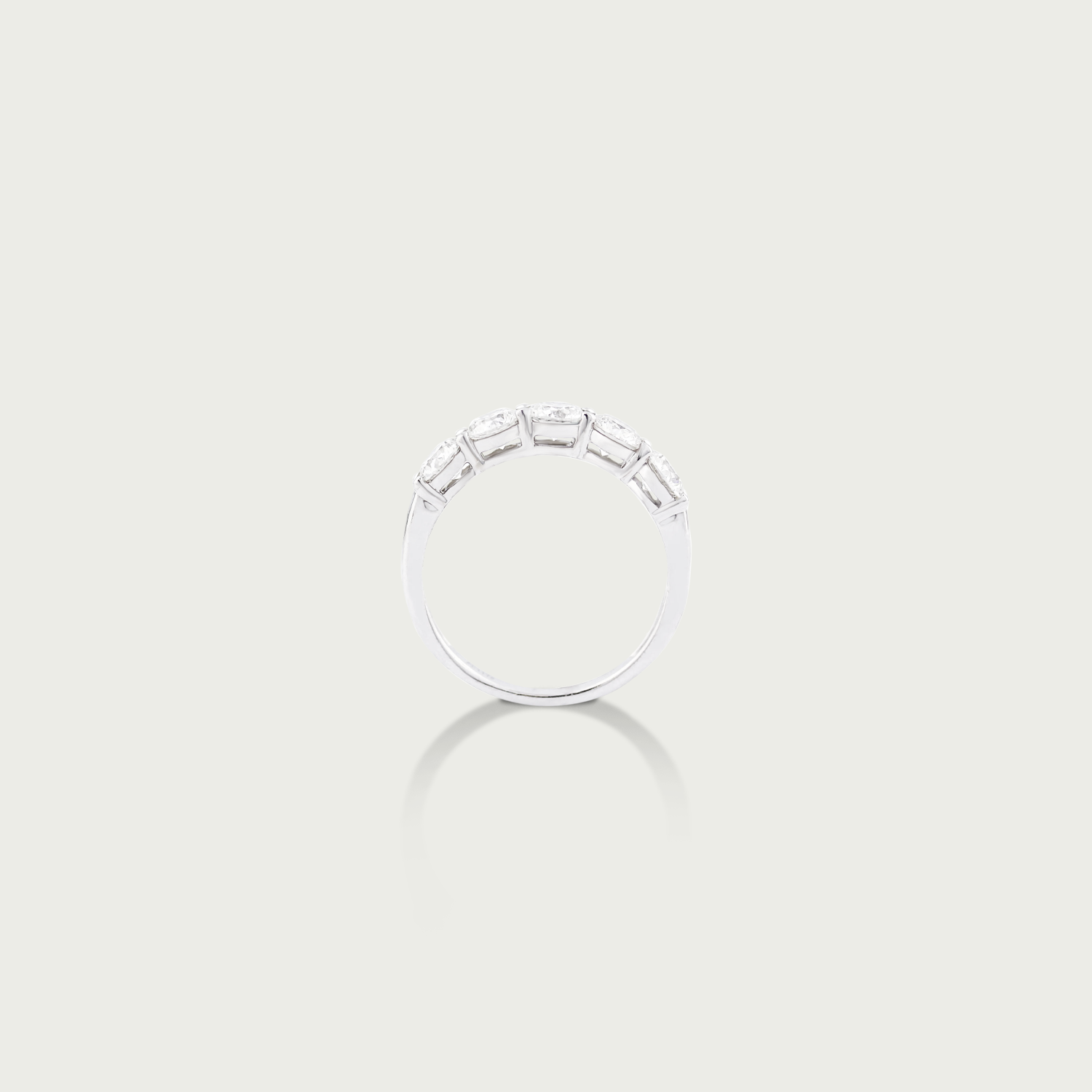 Timeless Bond Diamond Half Eternity Ring
