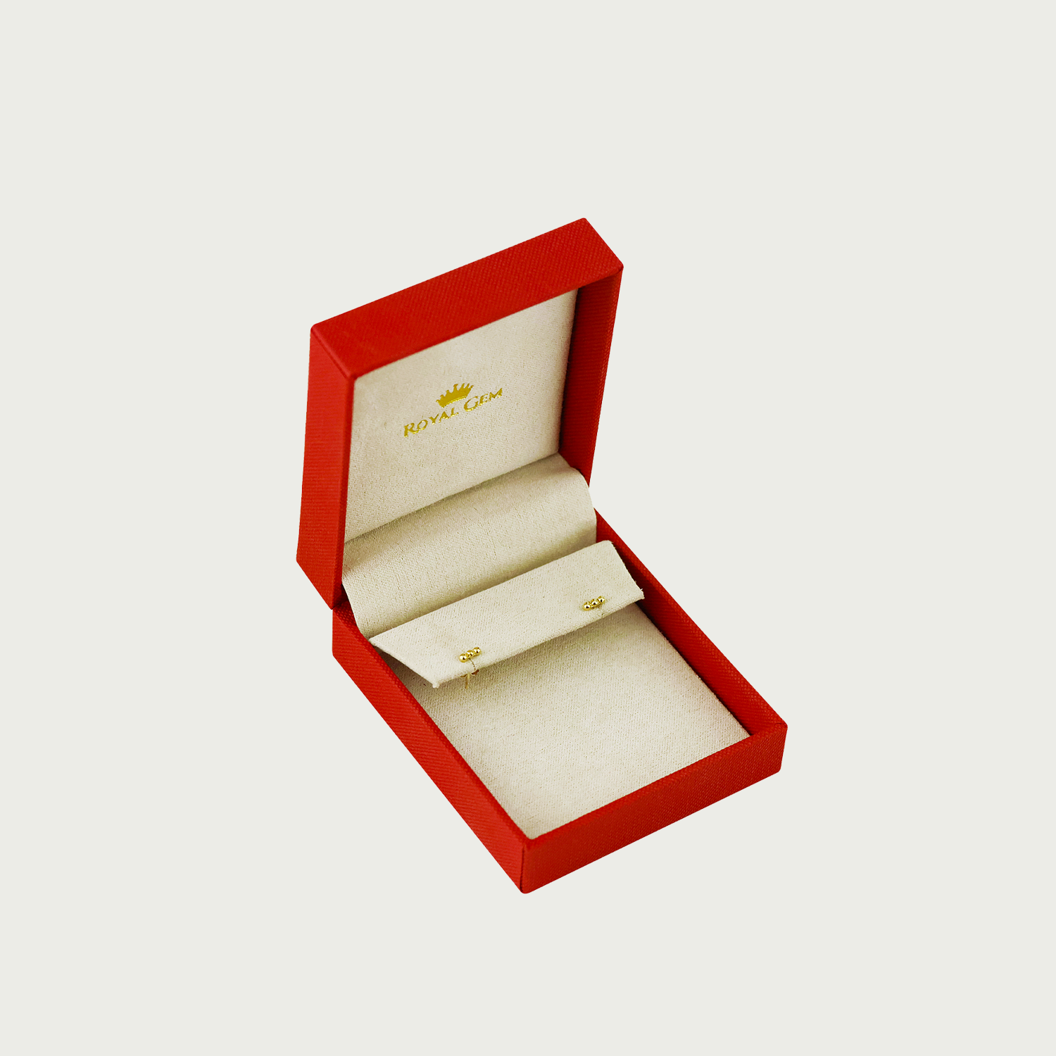 Tiny Bubbles Gold Stud Earrings
