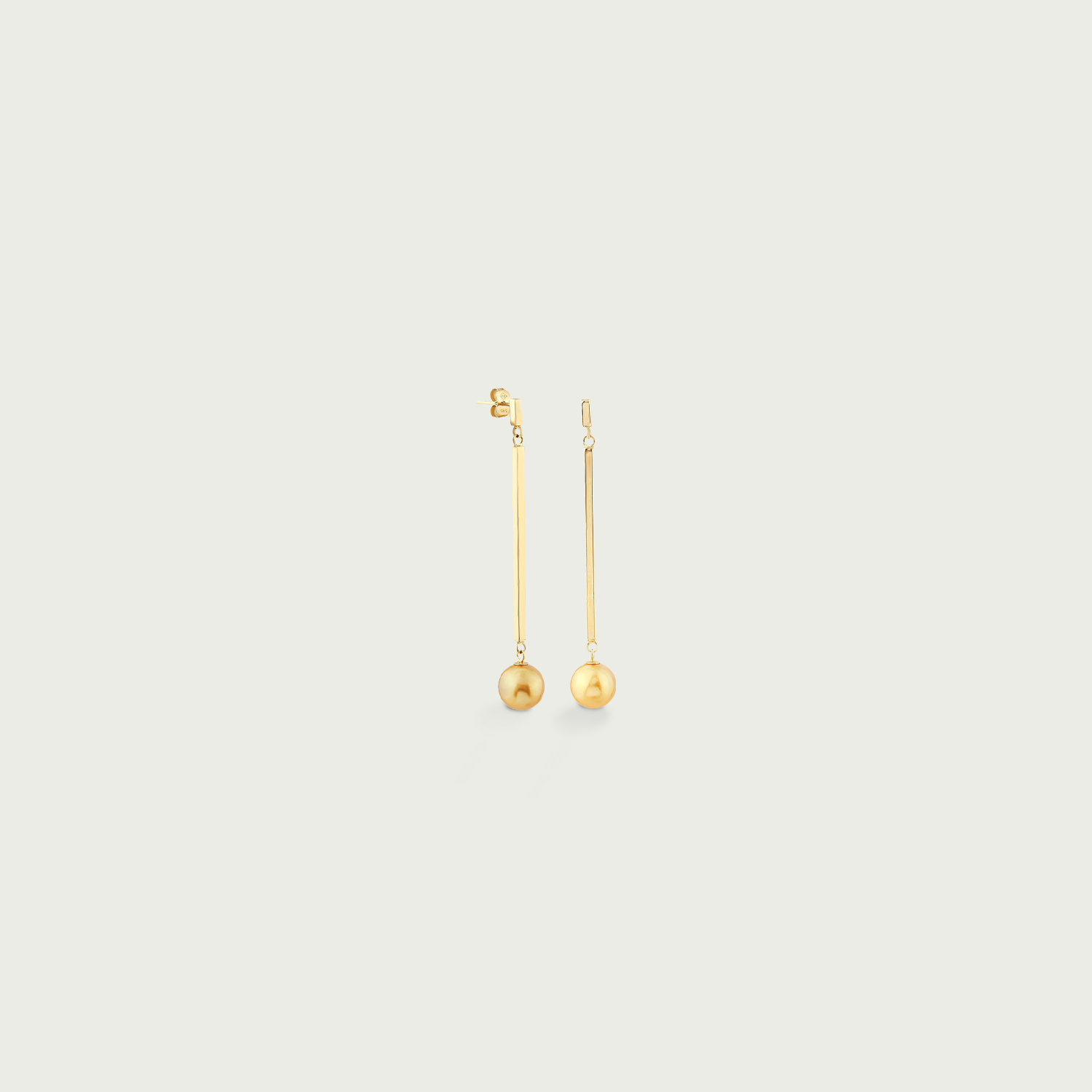 To the Tropics Pearl Dangling Earrings