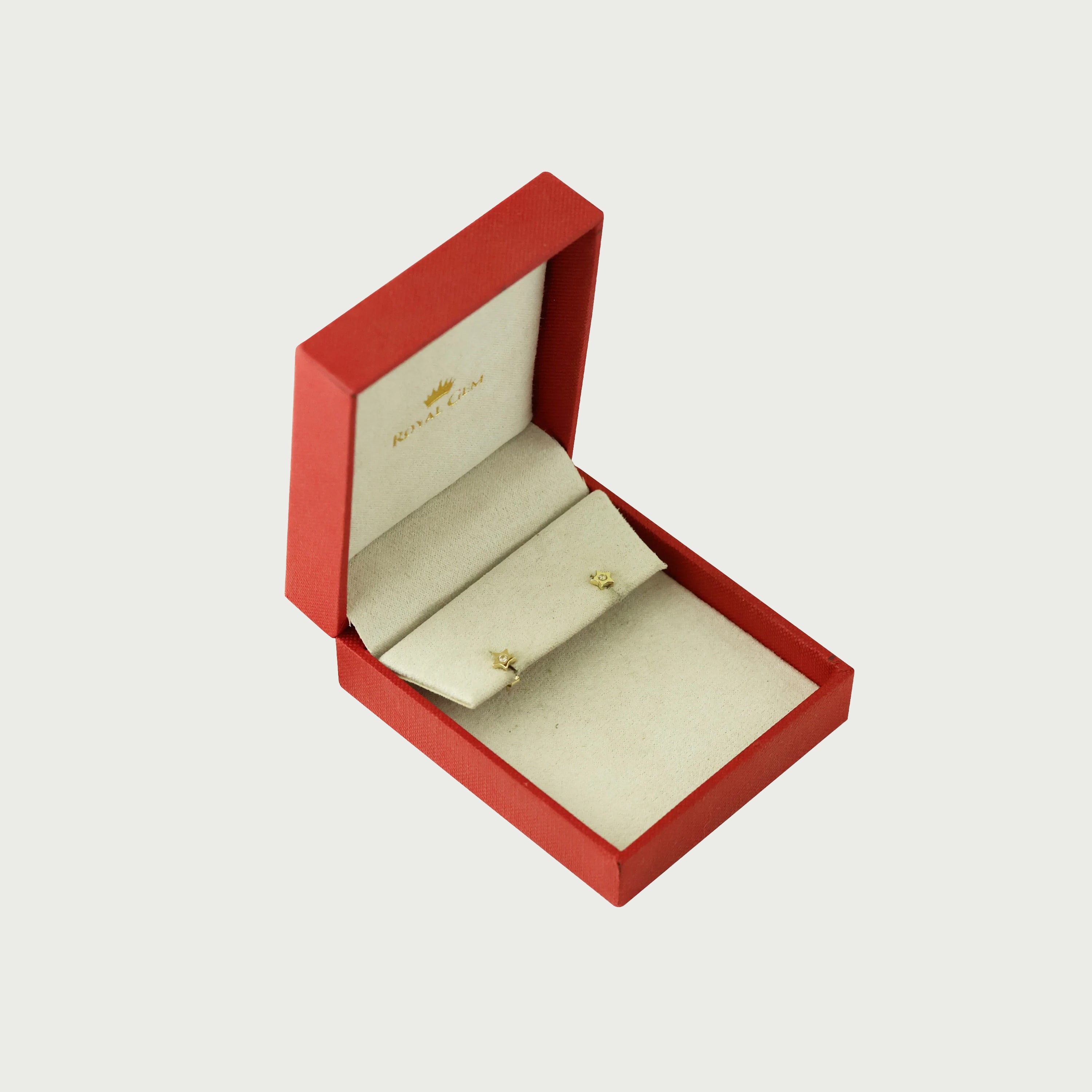 Twinkle Dot Gold Stud Earrings