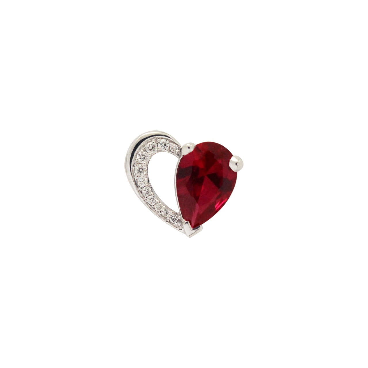 Love You More Ruby Pendant