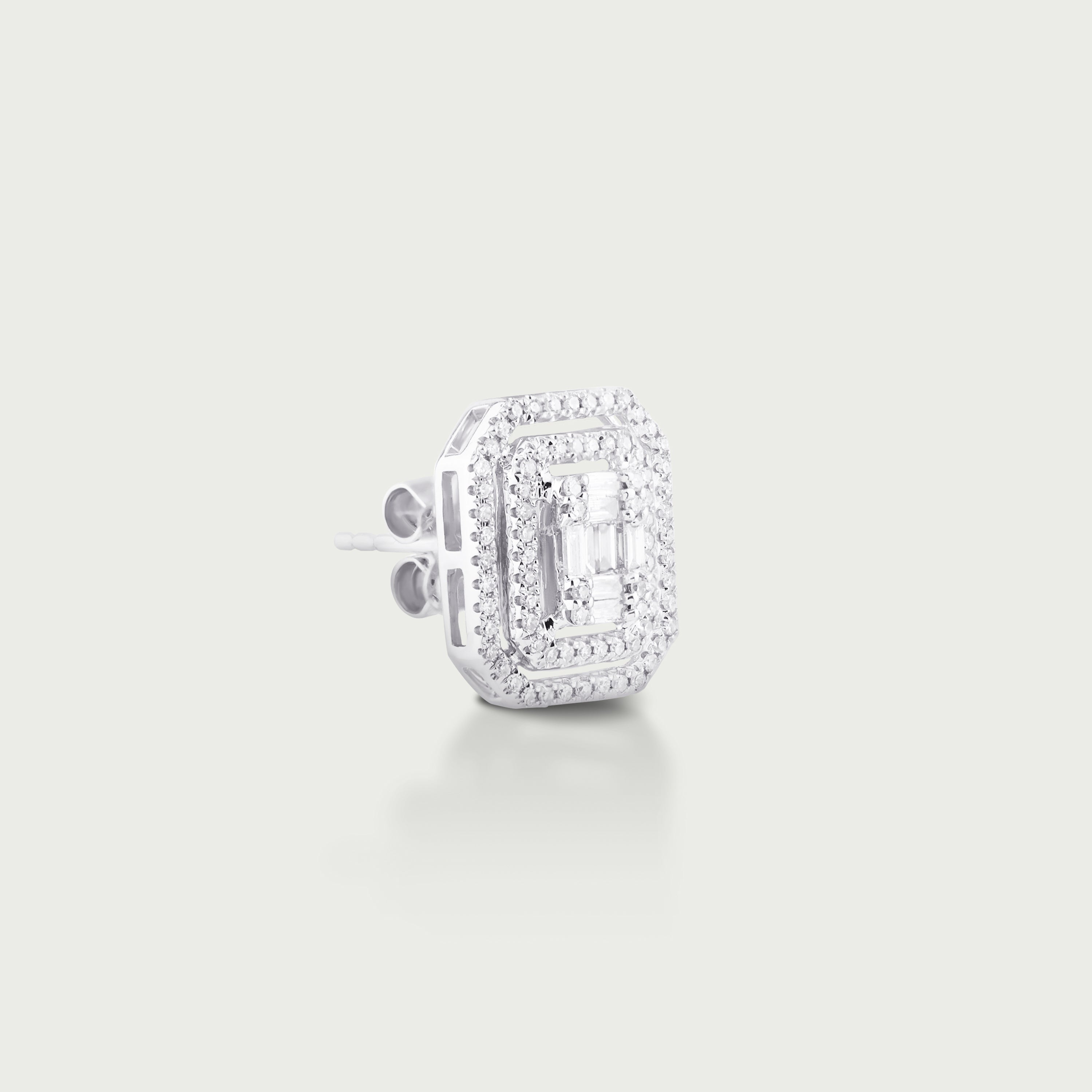 Whispered Vow Diamond Stud Earrings